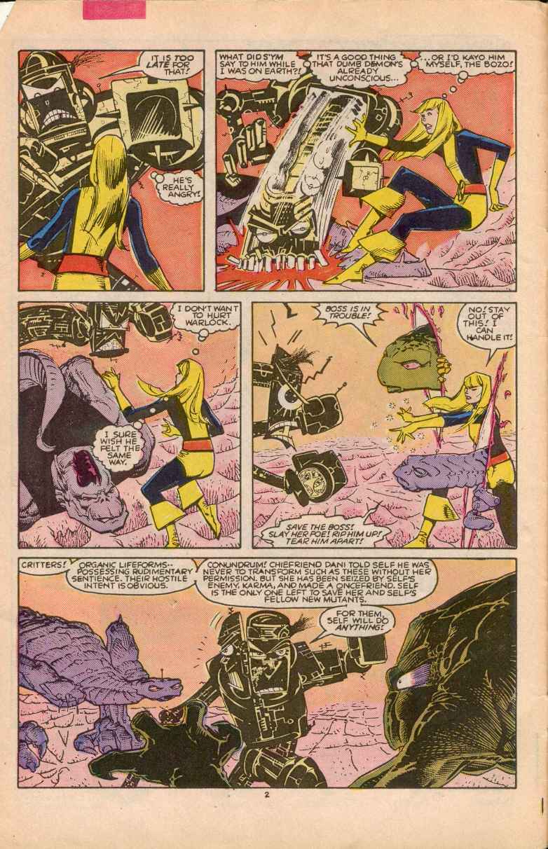 The New Mutants Issue #34 - Page 3