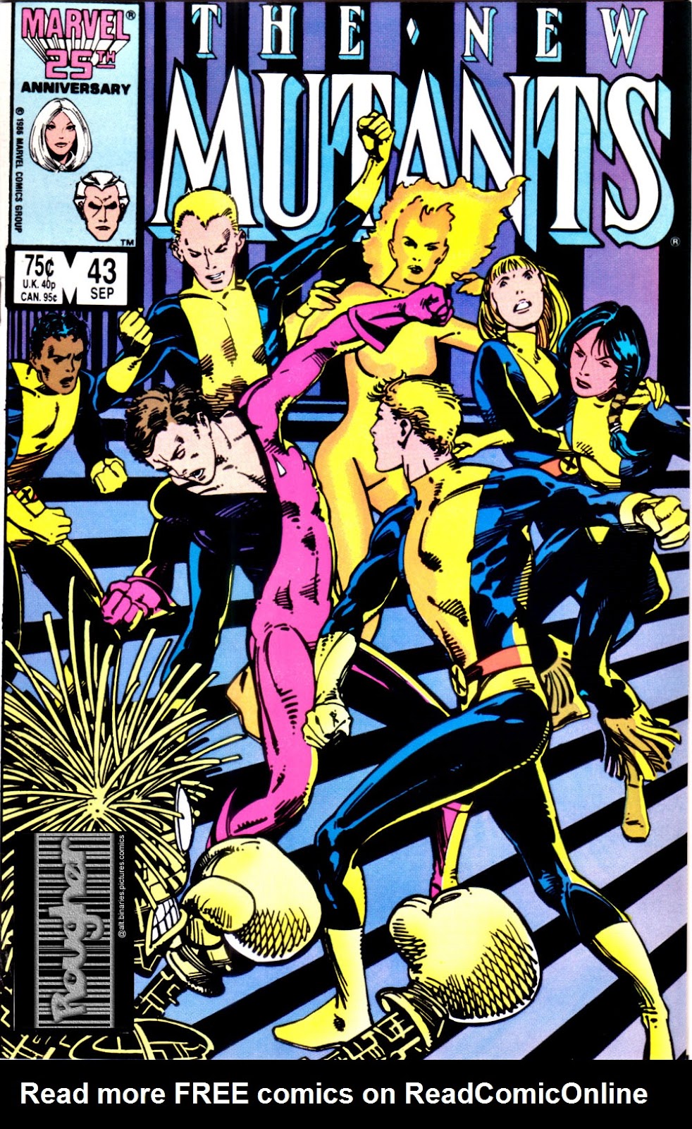 The New Mutants Issue #43 - Page 1