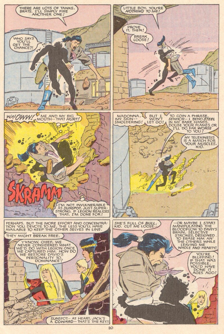 The New Mutants Issue #44 - Page 21