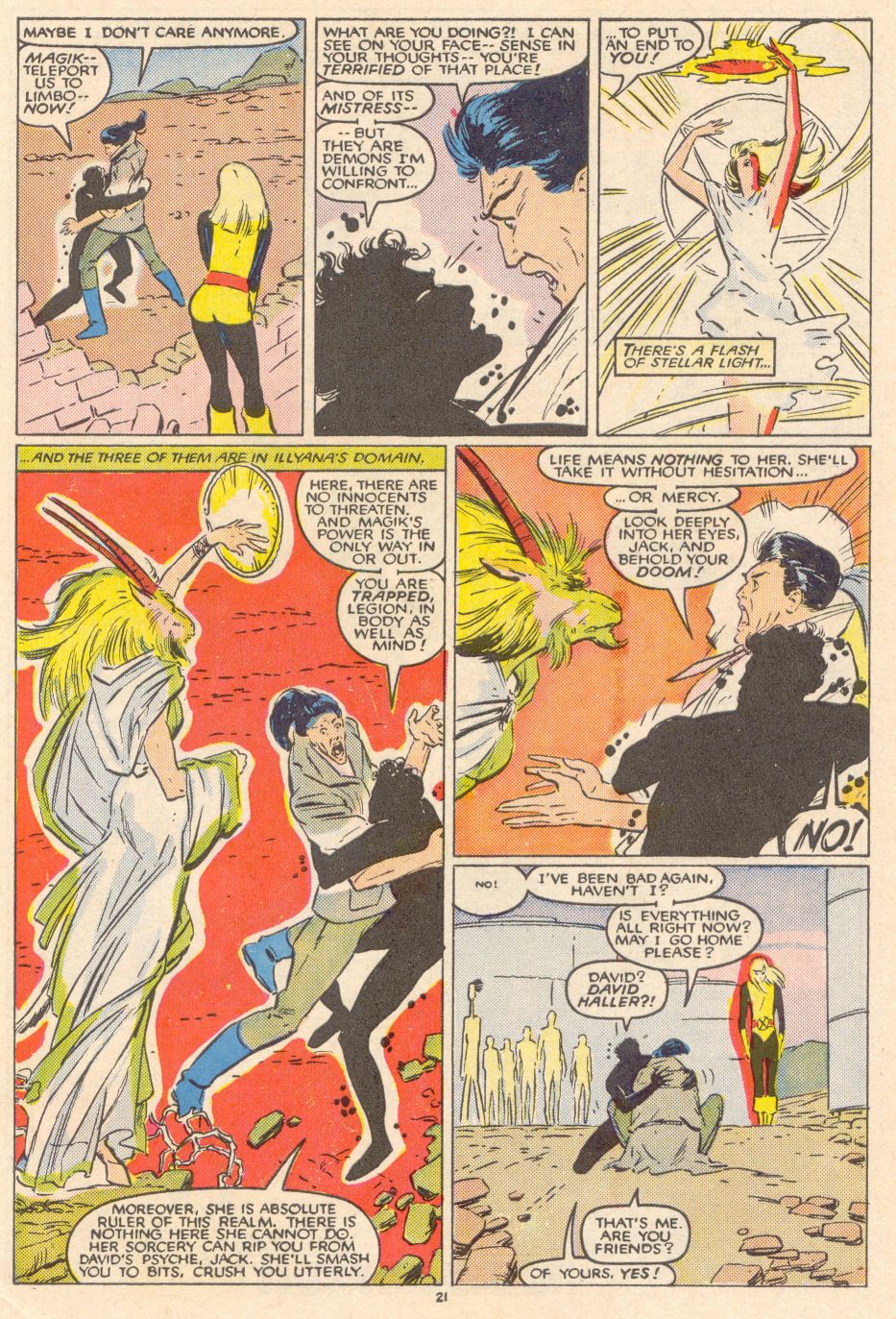 The New Mutants Issue #44 - Page 22