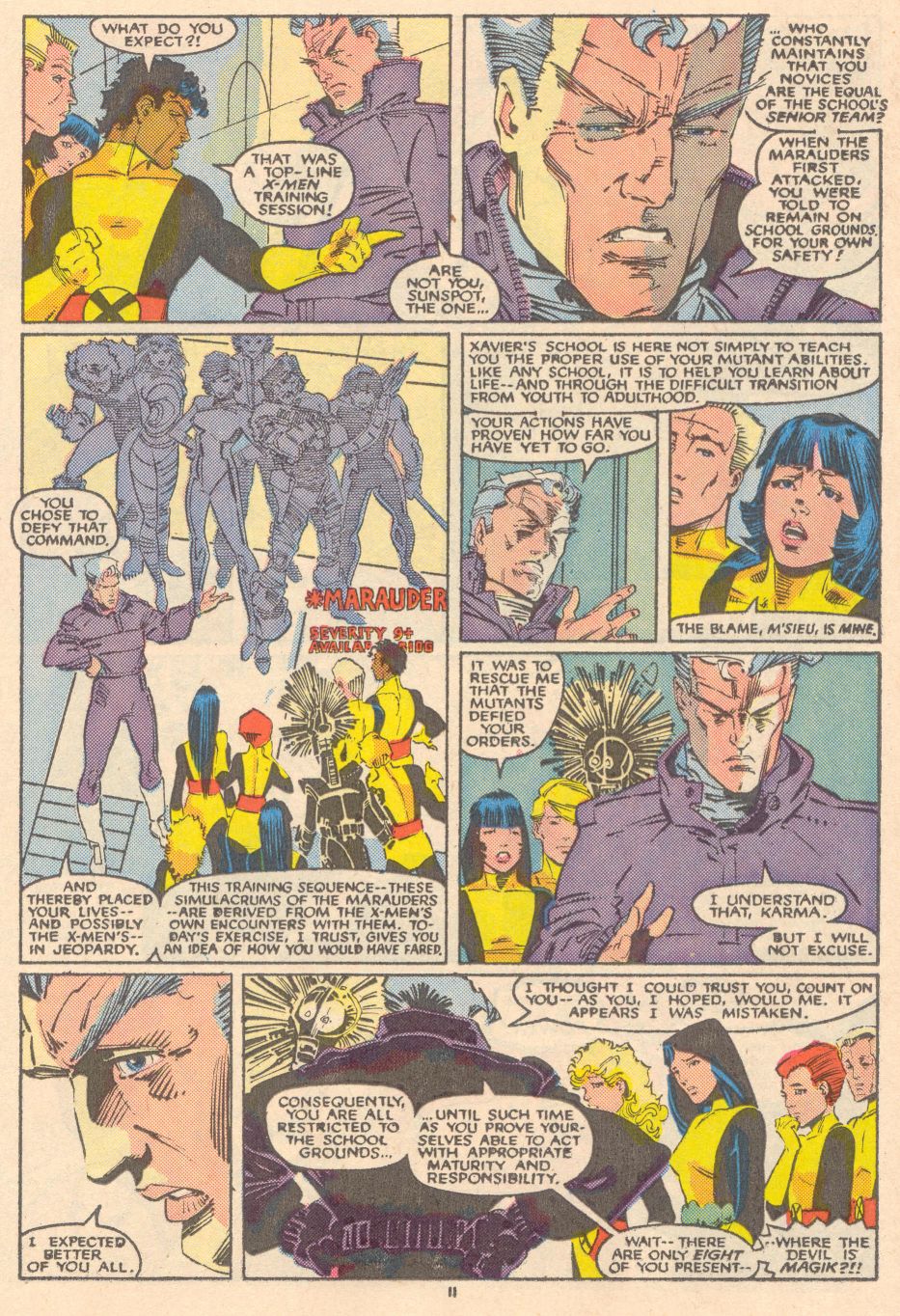 The New Mutants Issue #52 - Page 12