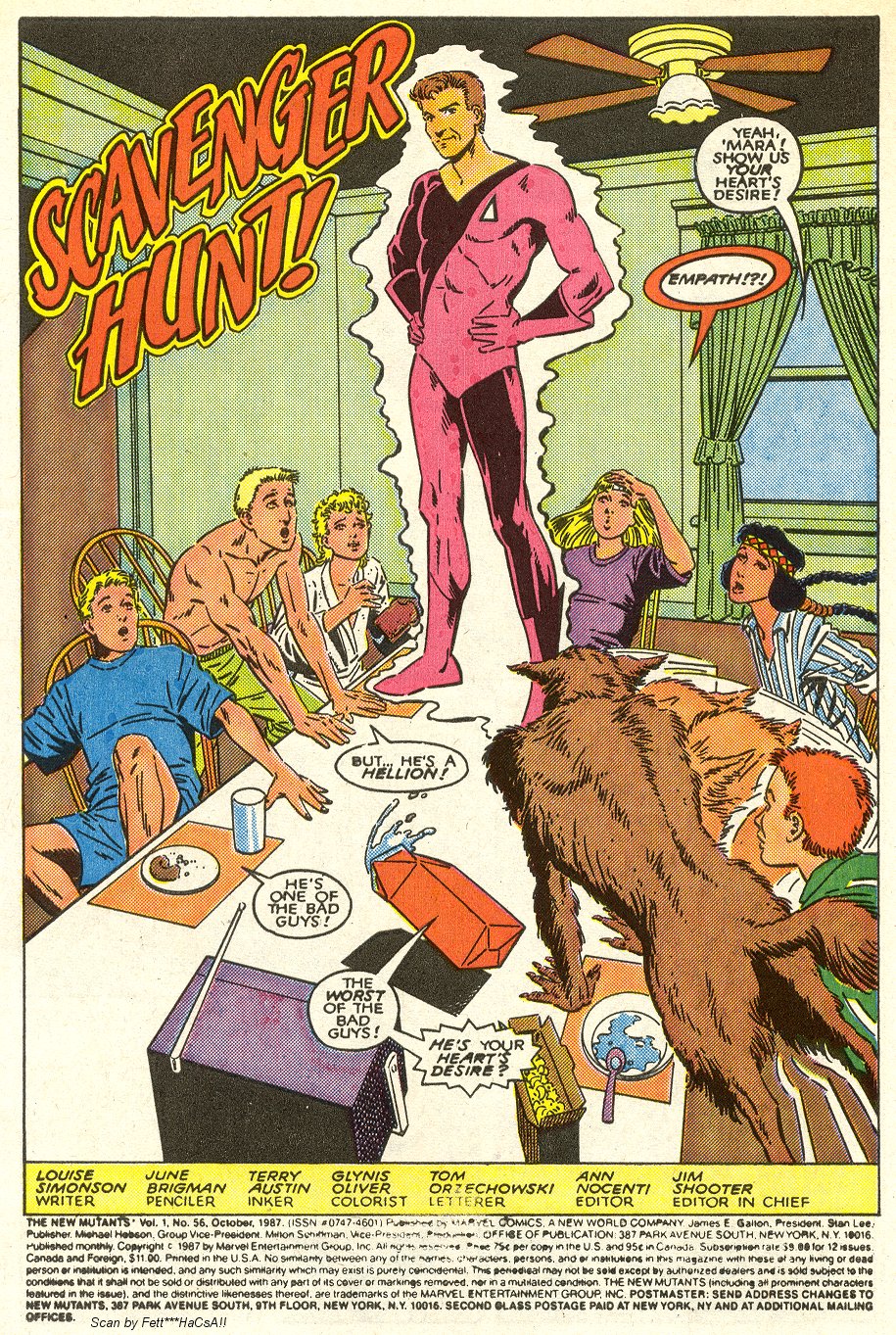 The New Mutants Issue #56 - Page 3