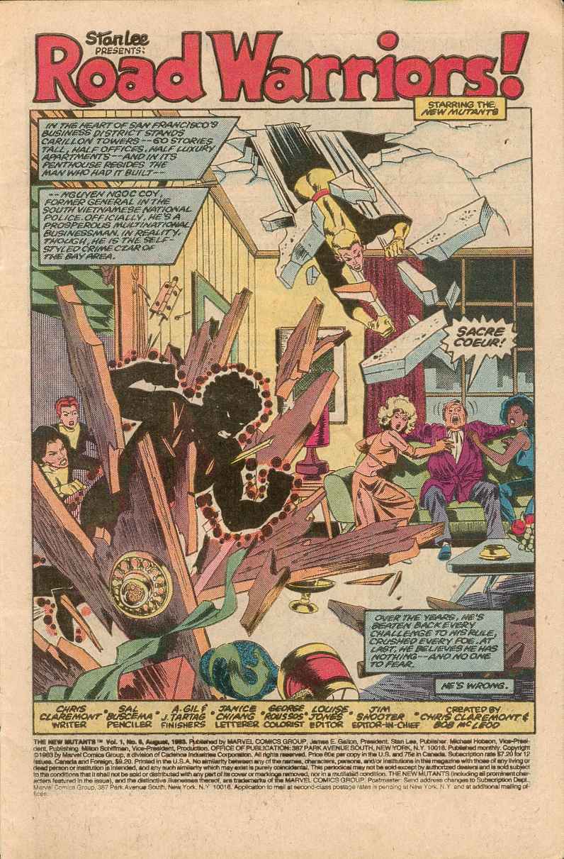 The New Mutants Issue #6 - Page 2