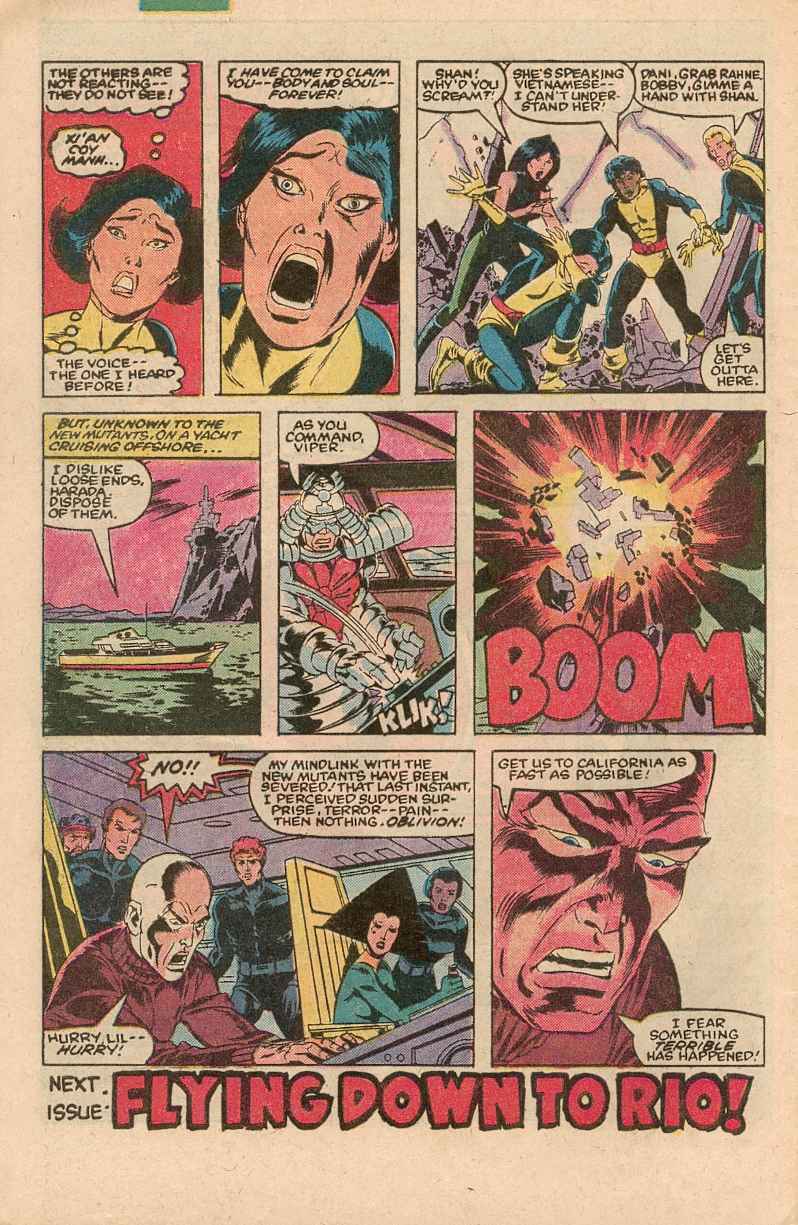 The New Mutants Issue #6 - Page 23