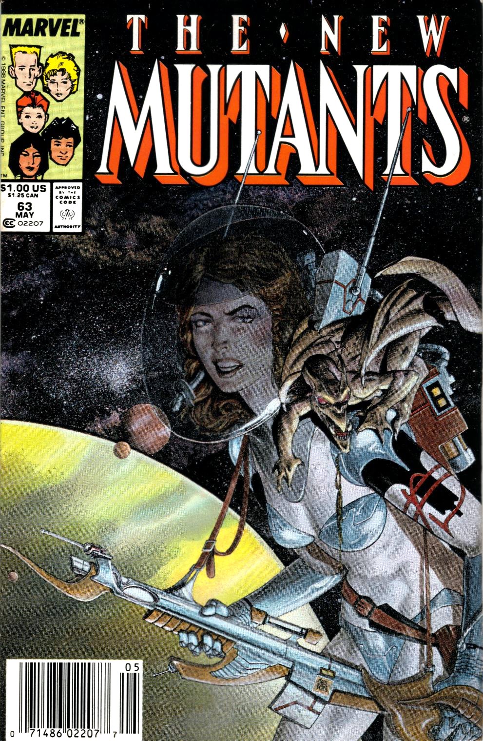 The New Mutants Issue #63 - Page 1