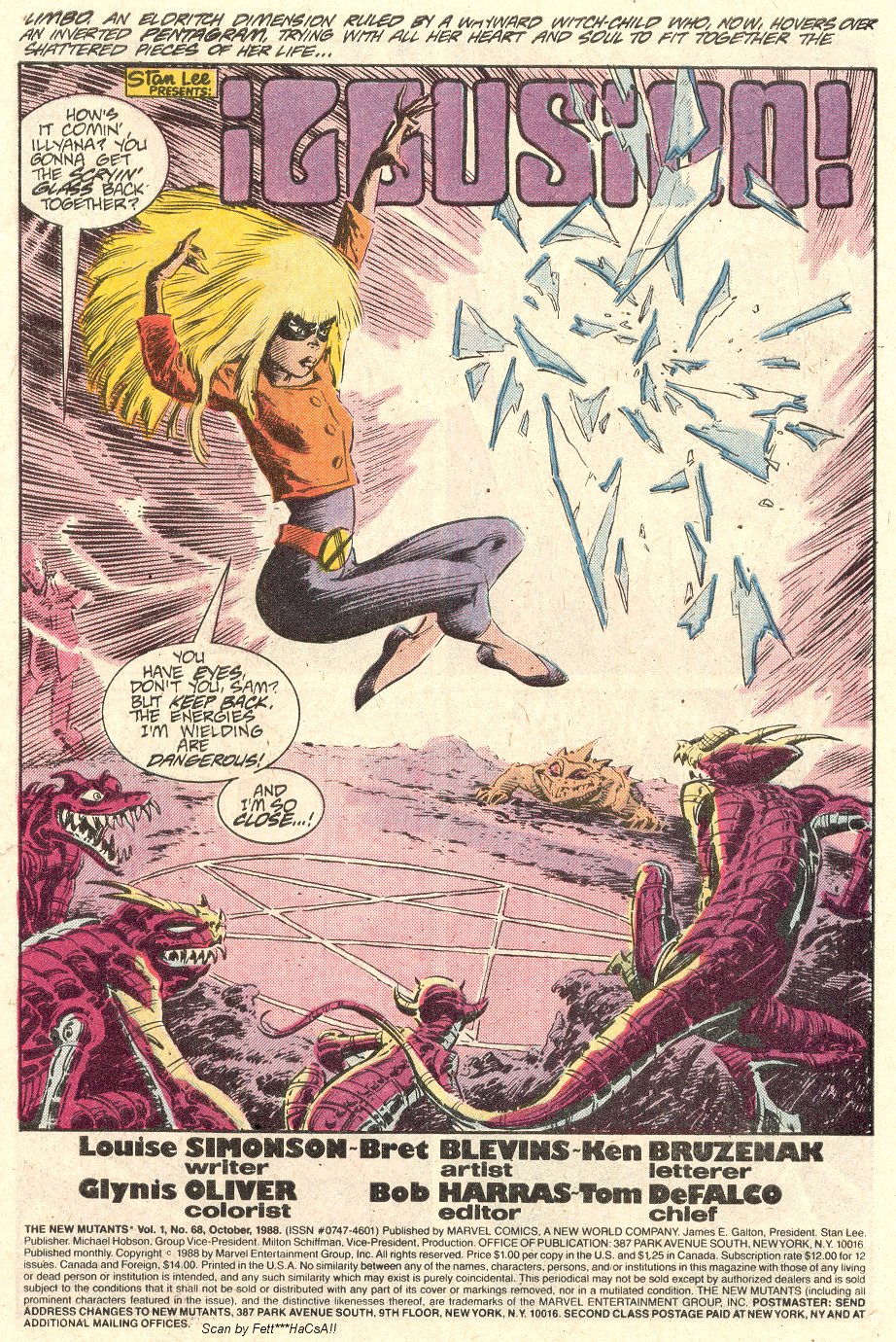 The New Mutants Issue #68 - Page 2