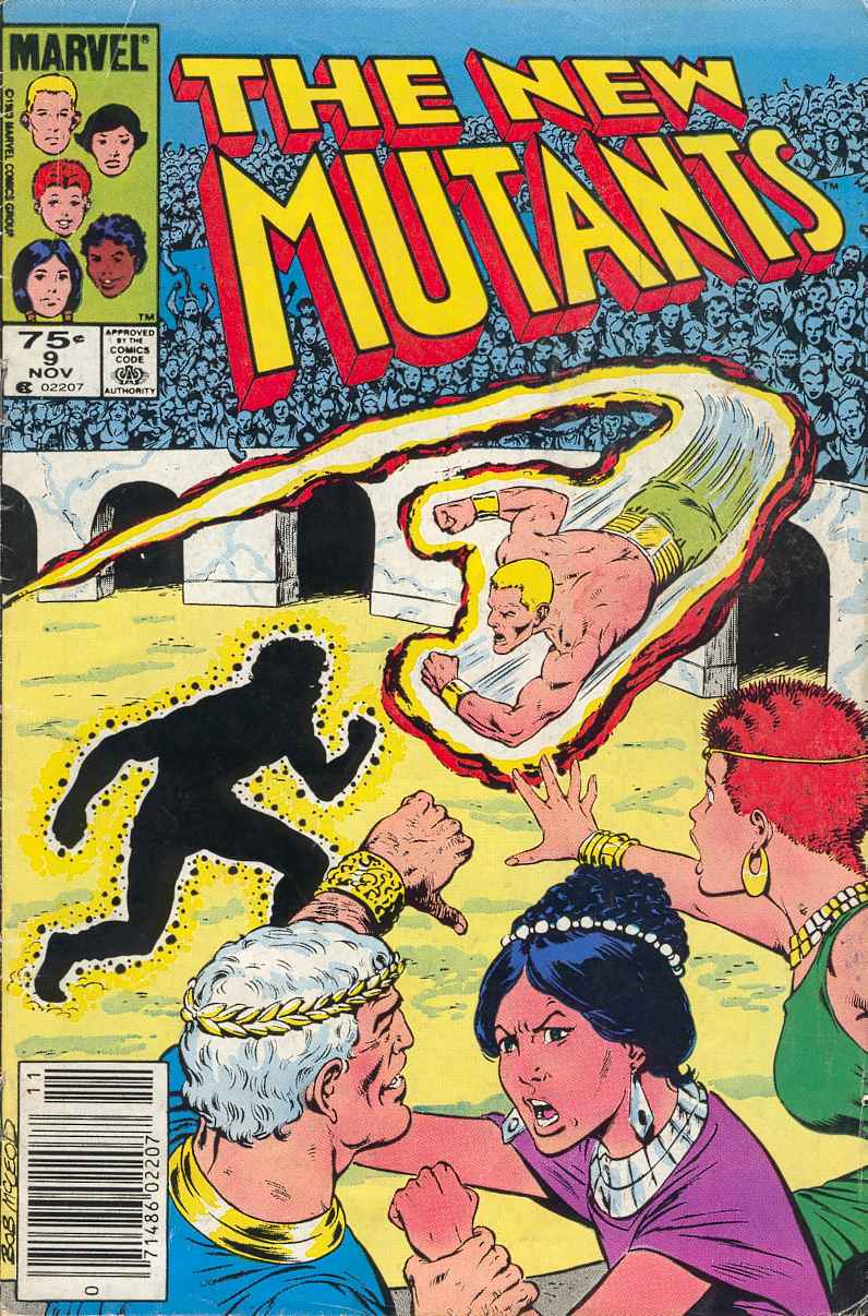 The New Mutants Issue #9 - Page 1