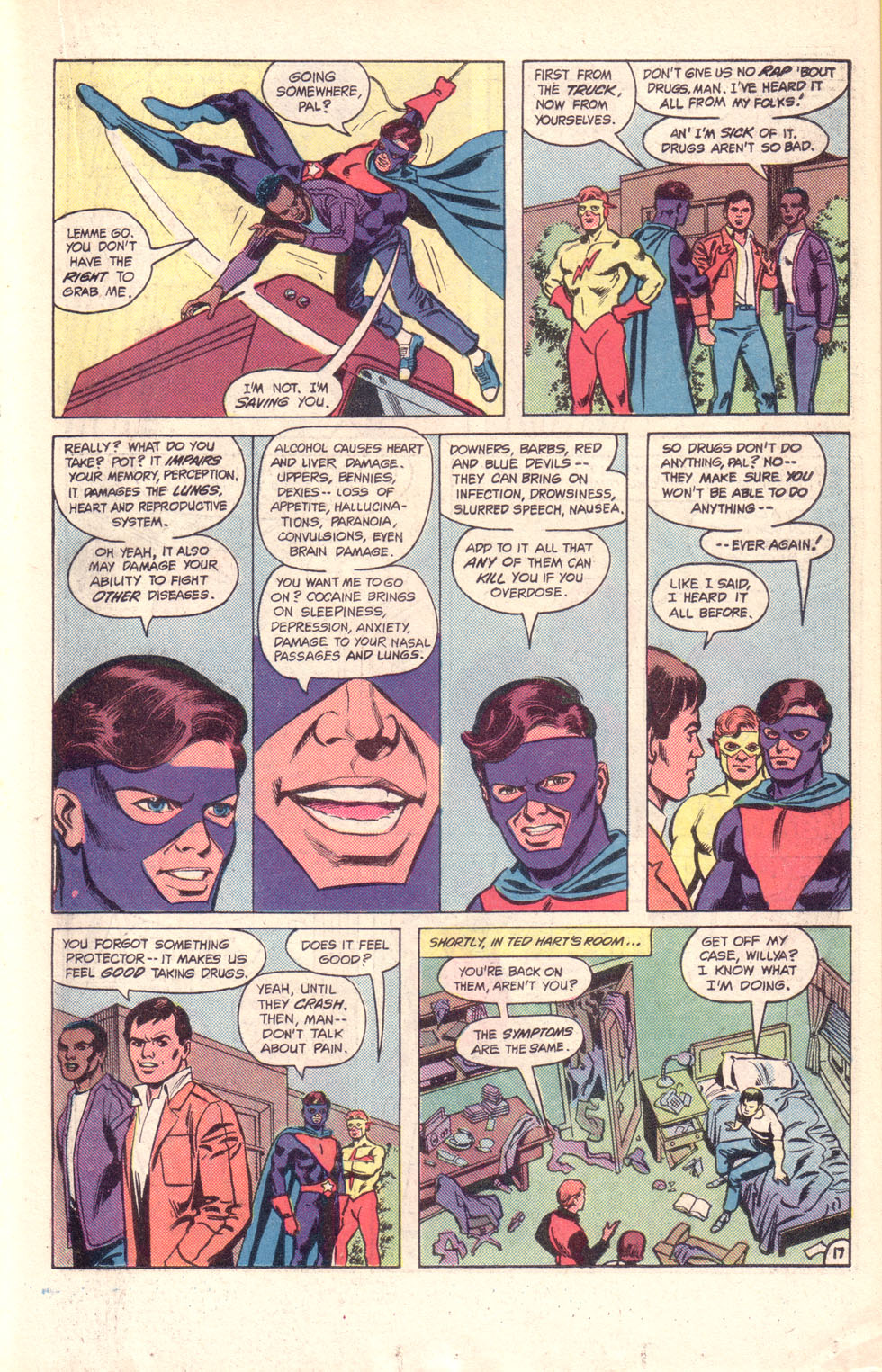 The New Teen Titans (Drug Awareness Specials) Issue #1 - Page 19