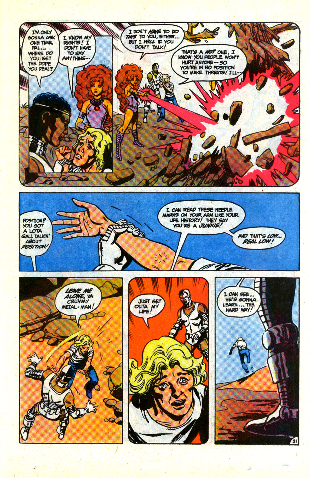 The New Teen Titans (Drug Awareness Specials) Issue #3 - Page 23
