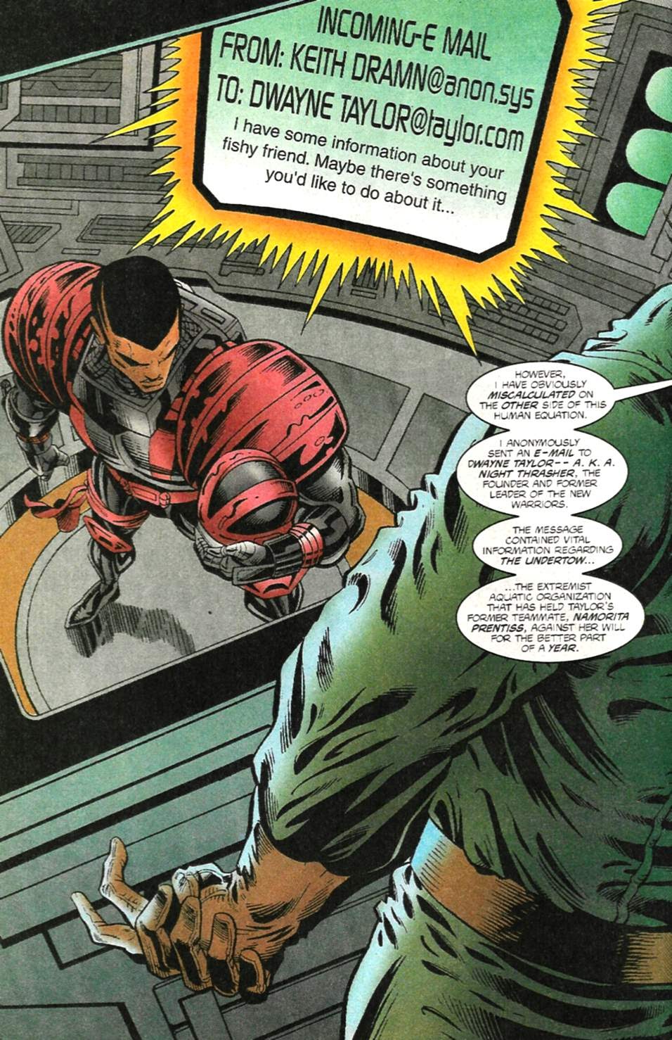 The New Warriors Issue #75 - Page 3