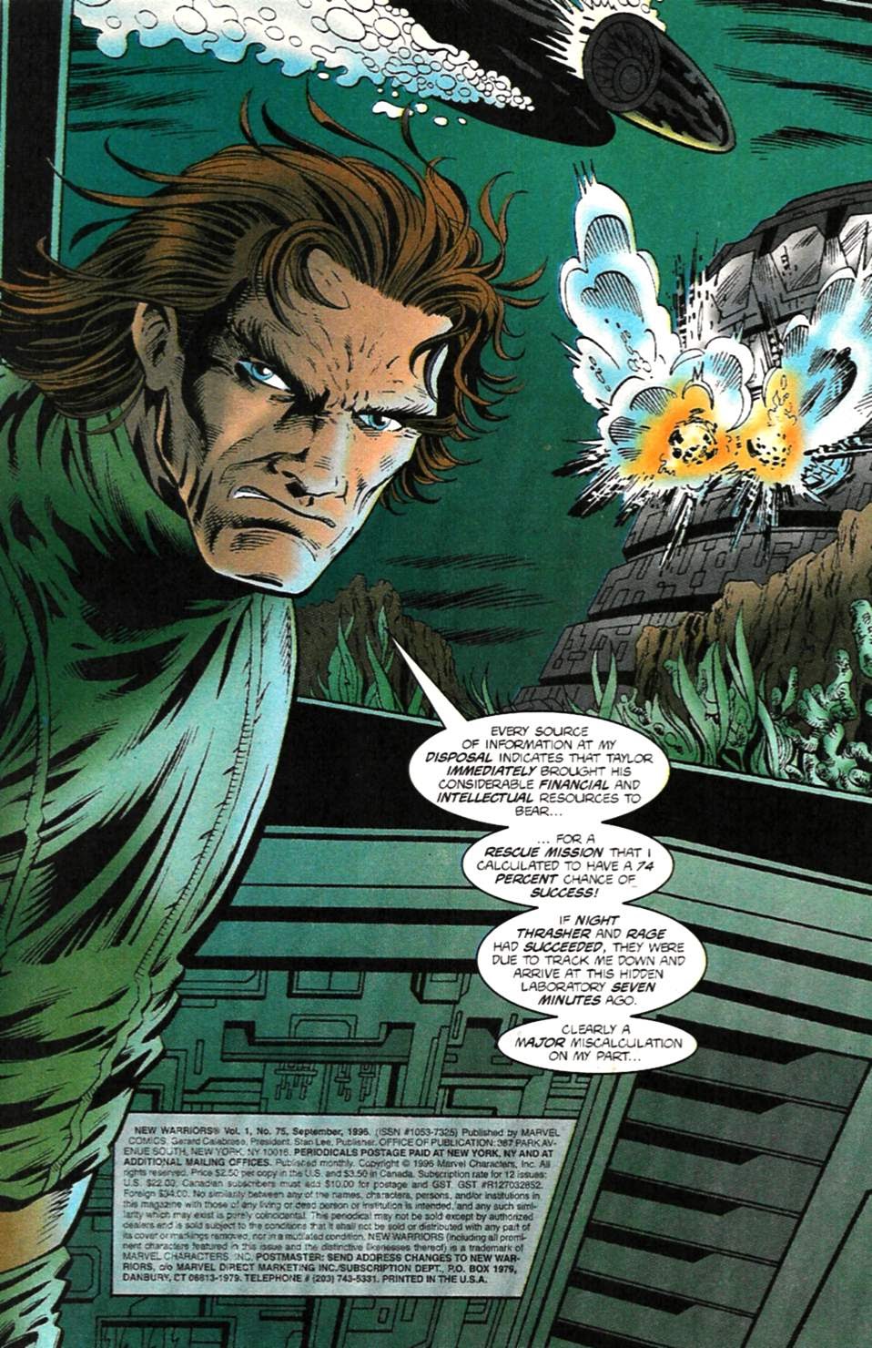 The New Warriors Issue #75 - Page 4