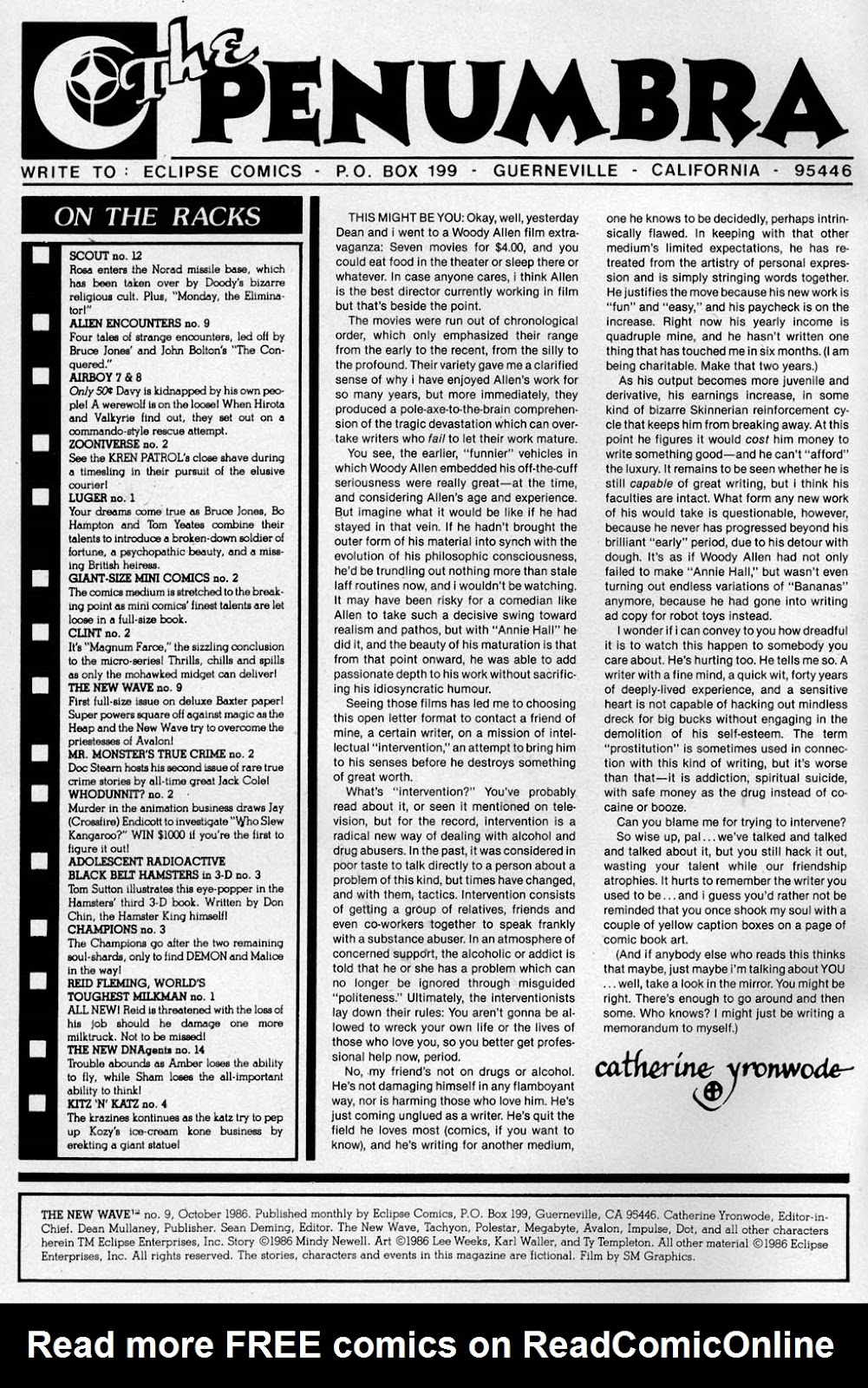 The New Wave Issue #9 - Page 2