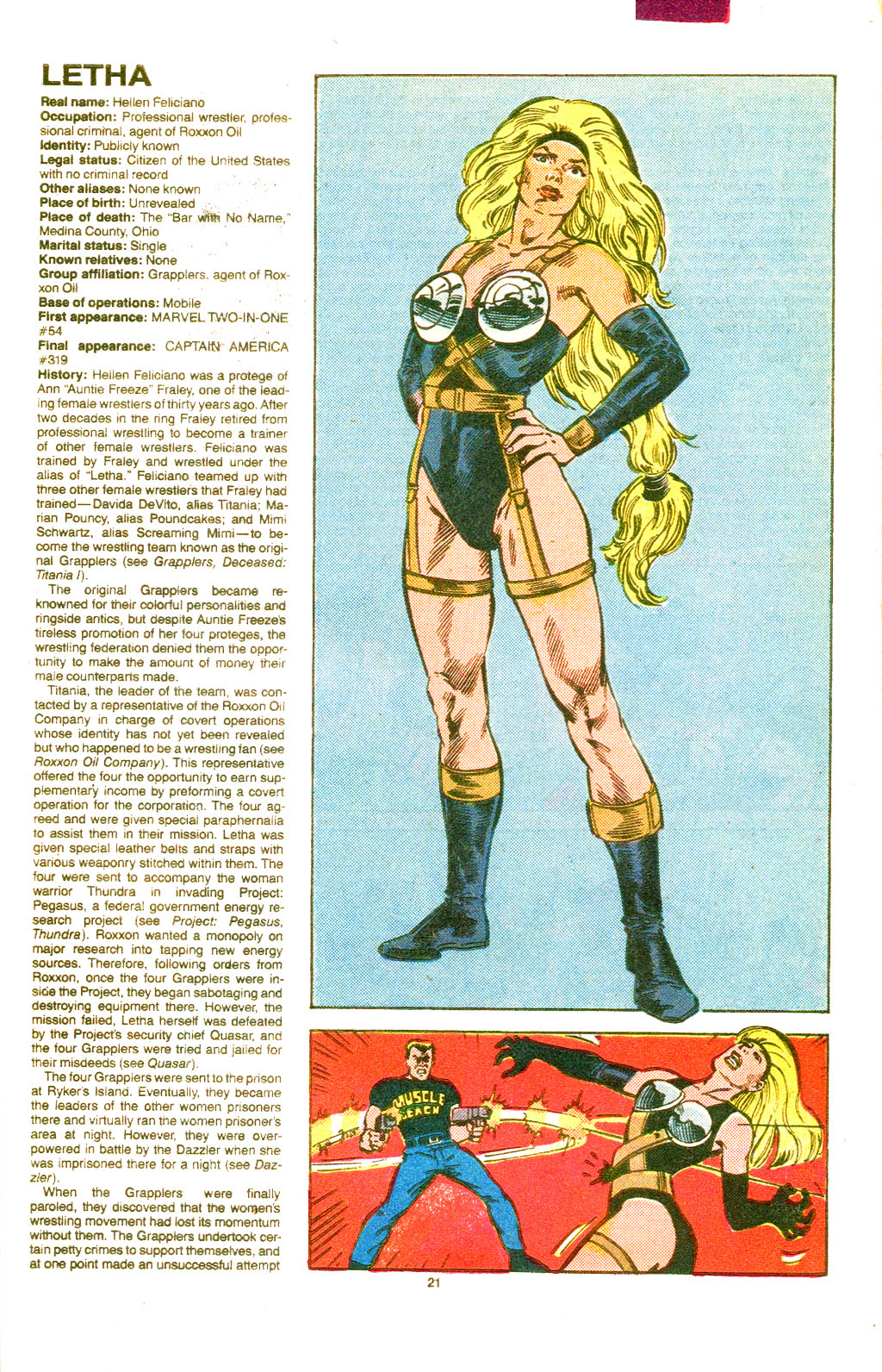 The Official Handbook of the Marvel Universe Deluxe Edition Issue #18 - Page 23