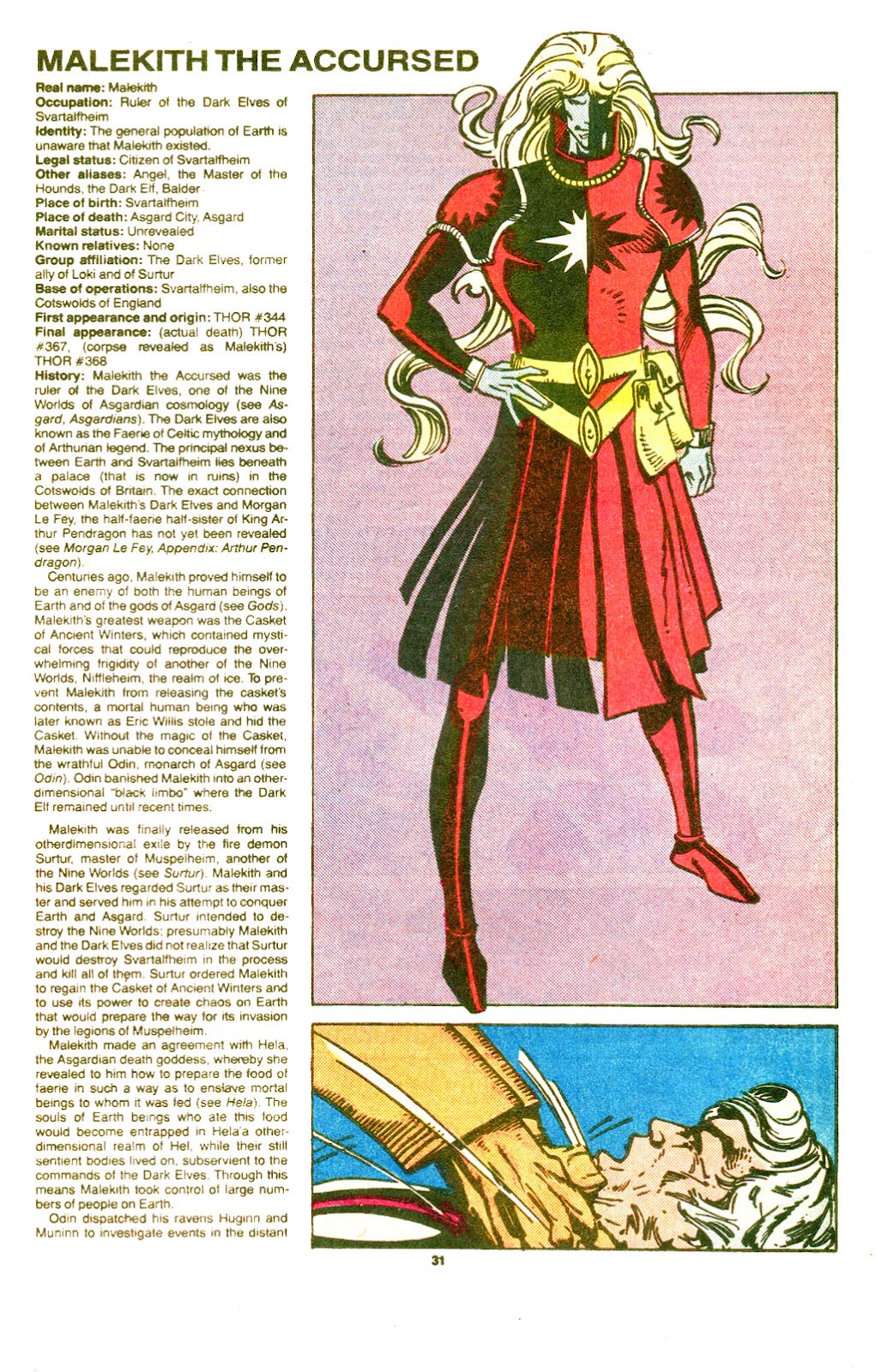 The Official Handbook of the Marvel Universe Deluxe Edition Issue #18 - Page 33