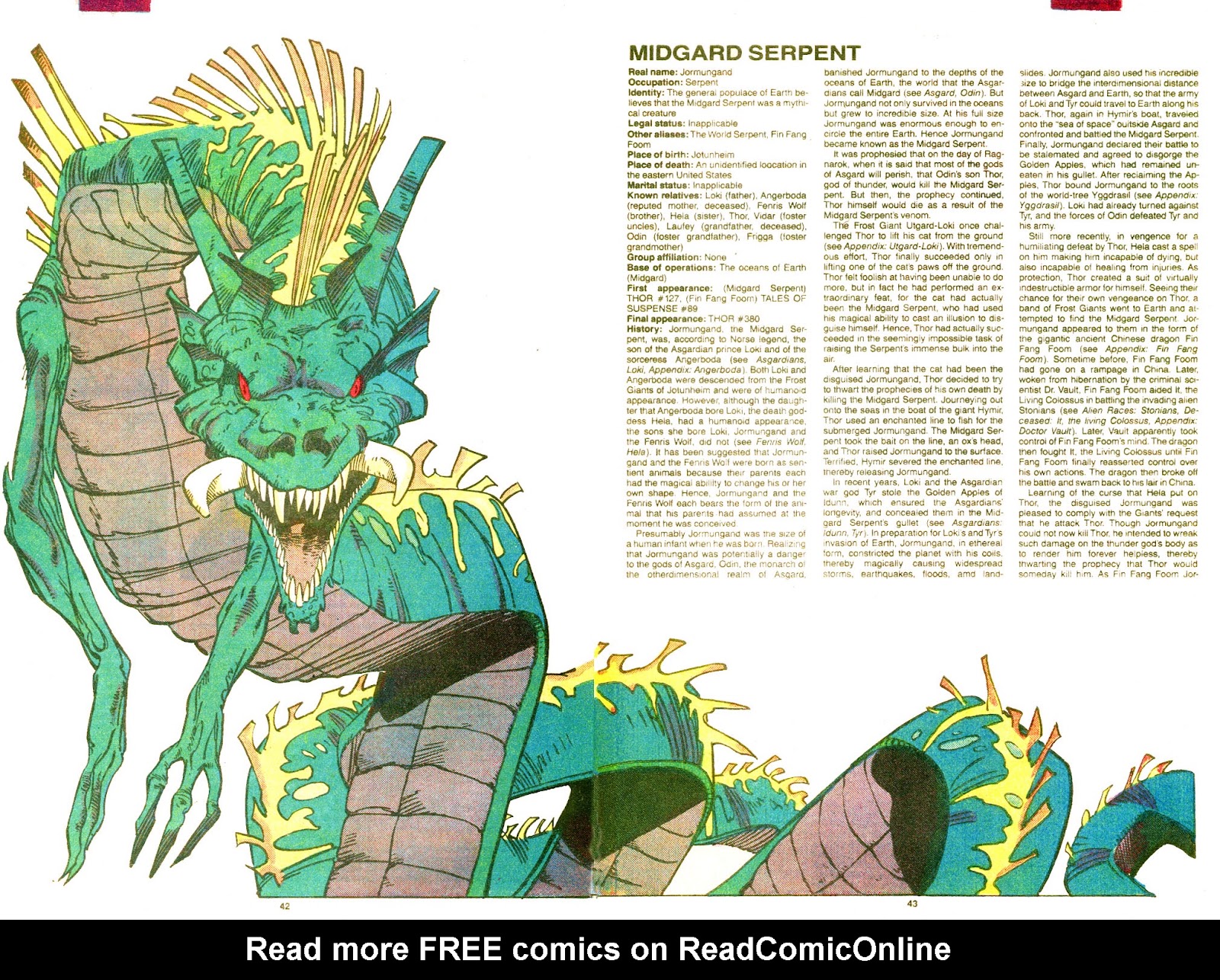 The Official Handbook of the Marvel Universe Deluxe Edition Issue #18 - Page 44