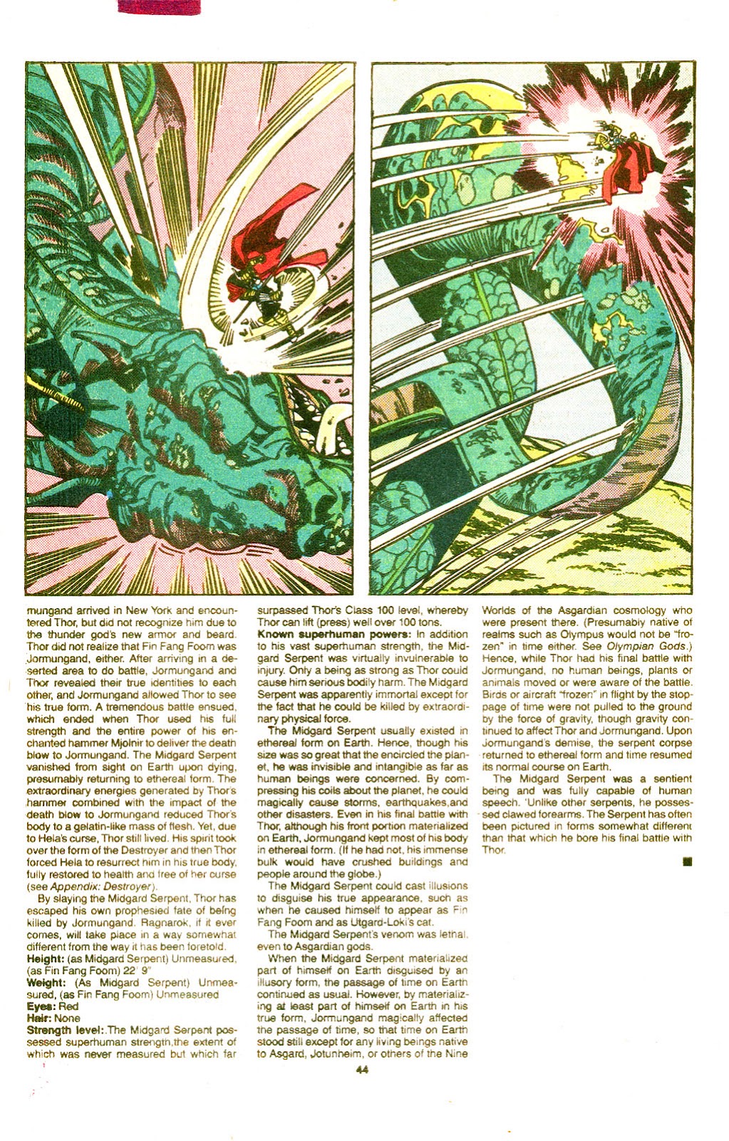 The Official Handbook of the Marvel Universe Deluxe Edition Issue #18 - Page 45