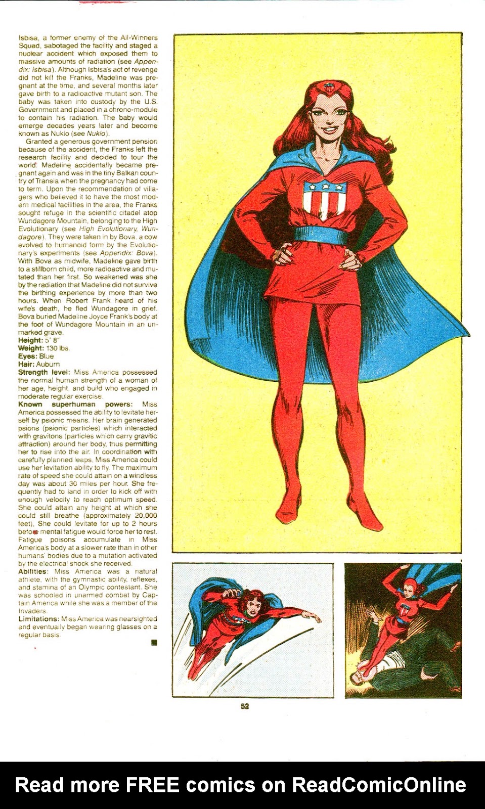 The Official Handbook of the Marvel Universe Deluxe Edition Issue #18 - Page 53