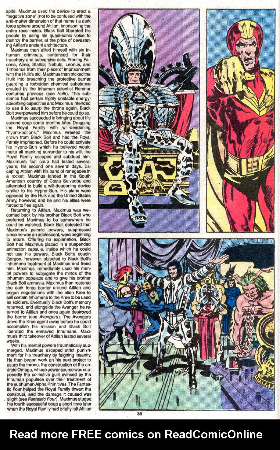 The Official Handbook of the Marvel Universe Deluxe Edition Issue #8 - Page 38