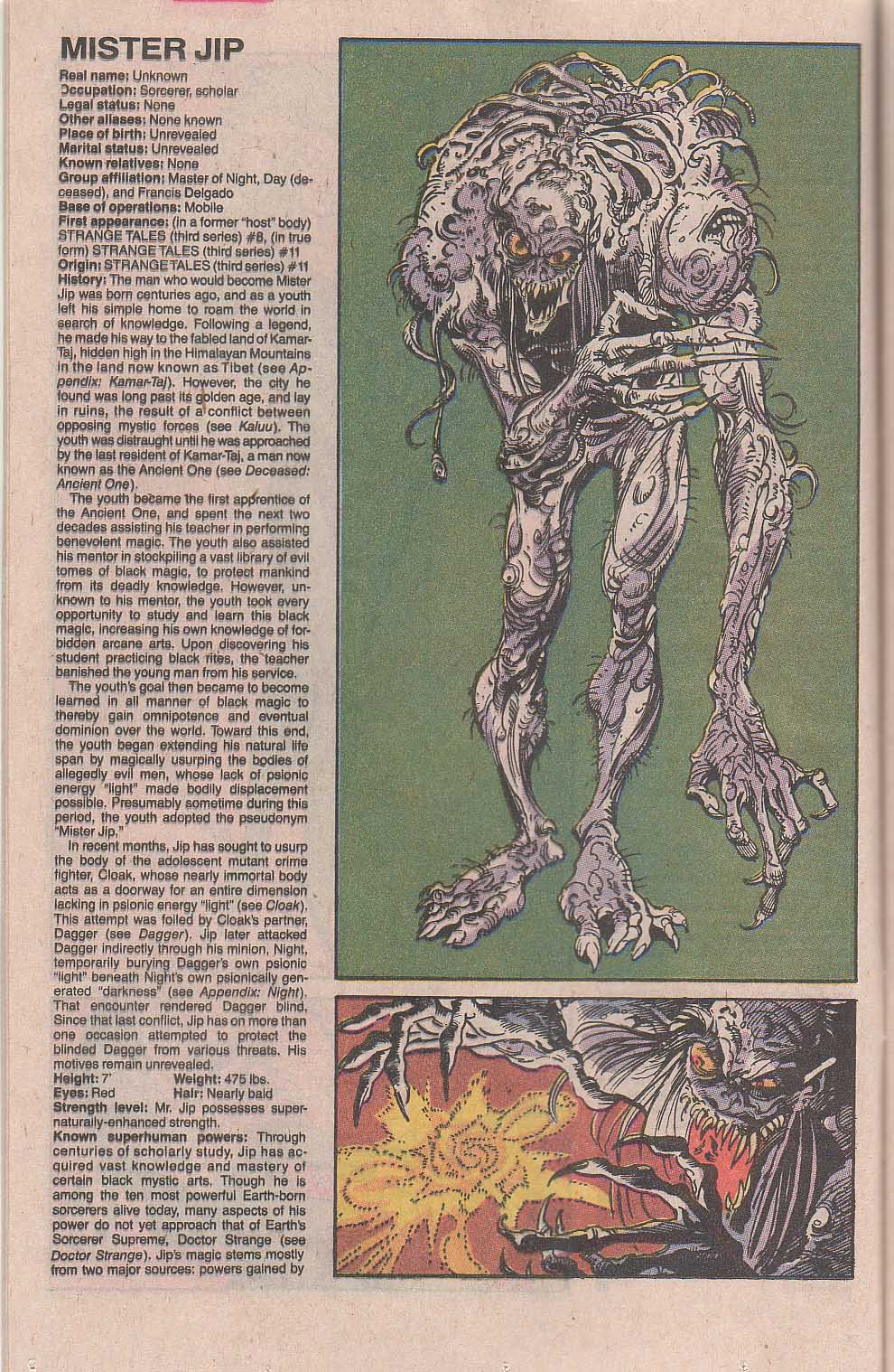 The Official Handbook of the Marvel Universe: Update '89 Issue #8 - Page 16