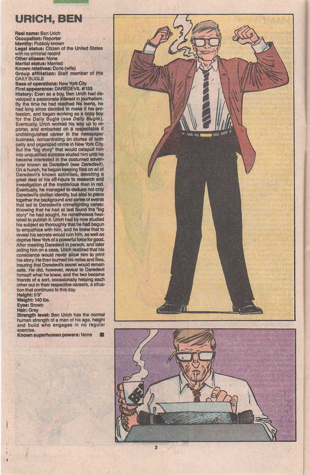 The Official Handbook of the Marvel Universe: Update '89 Issue #8 - Page 30