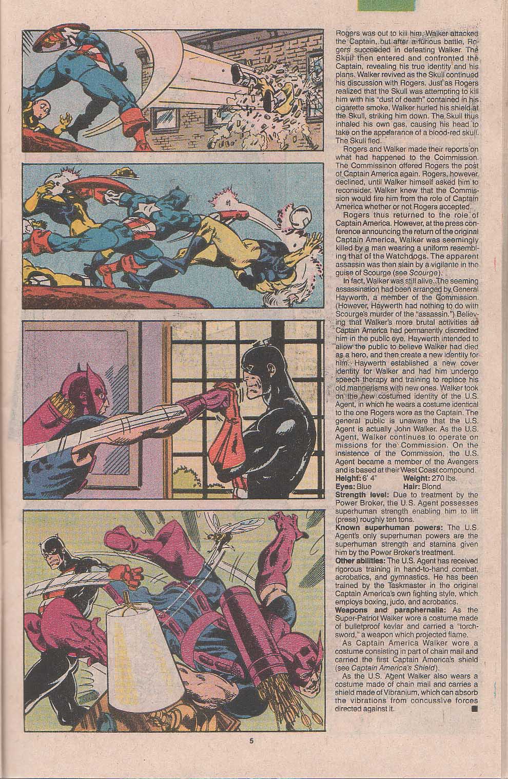 The Official Handbook of the Marvel Universe: Update '89 Issue #8 - Page 33