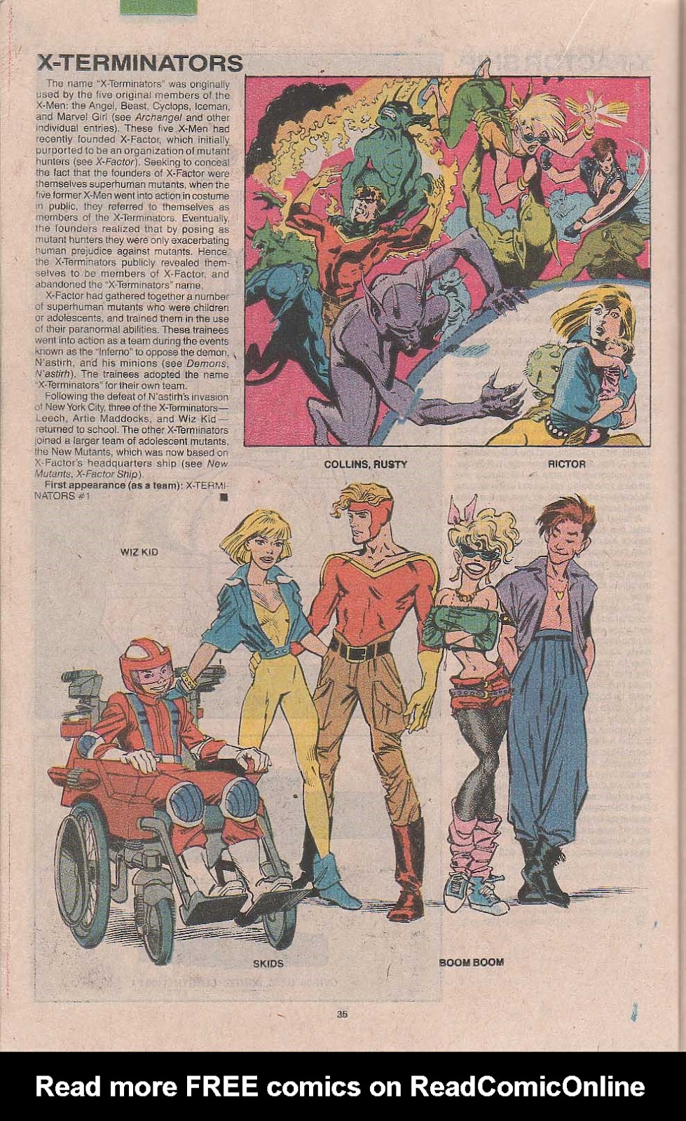 The Official Handbook of the Marvel Universe: Update '89 Issue #8 - Page 62