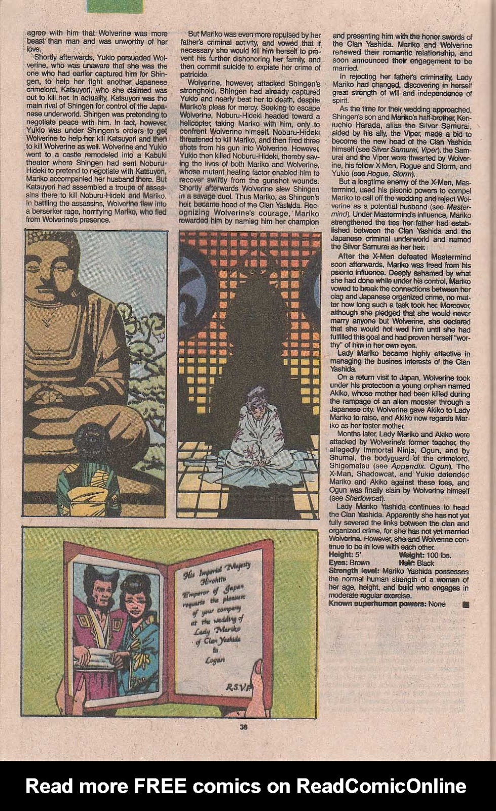 The Official Handbook of the Marvel Universe: Update '89 Issue #8 - Page 67