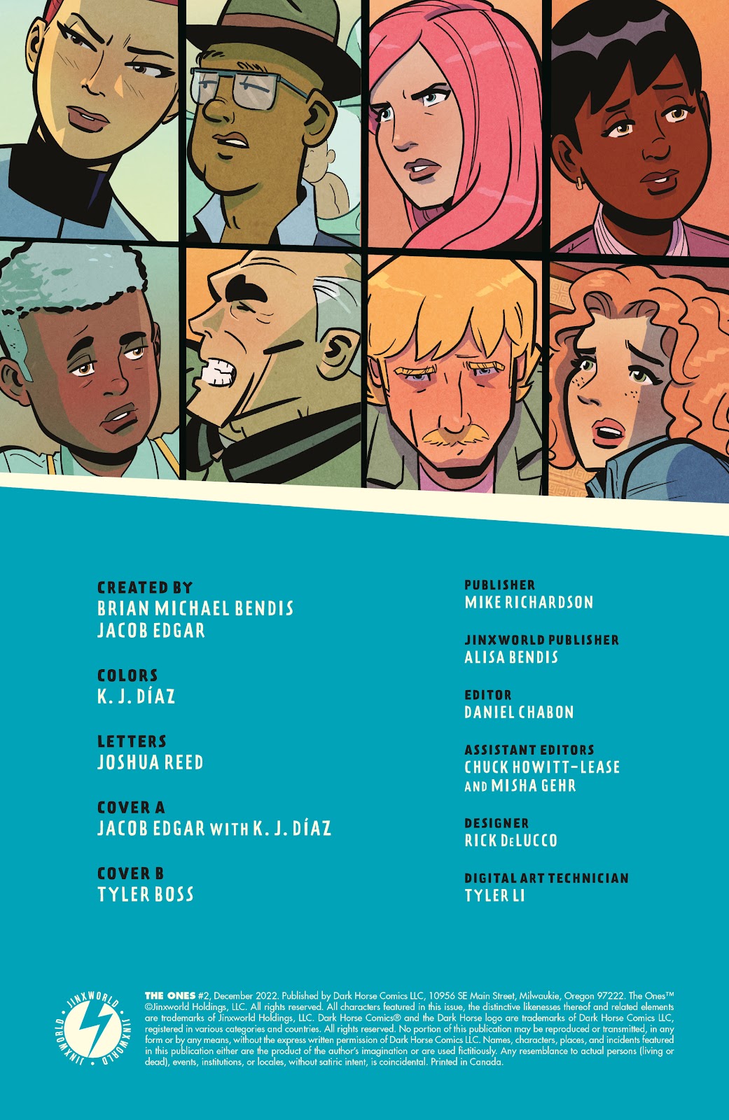 The Ones Issue #2 - Page 2