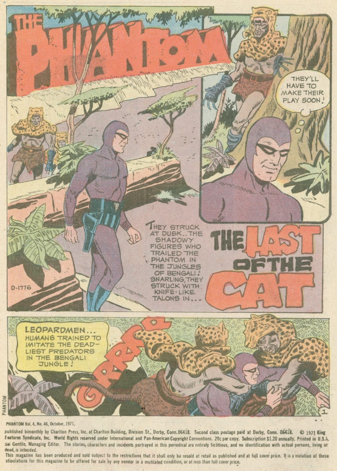 The Phantom (1969) Issue #46 - Page 2