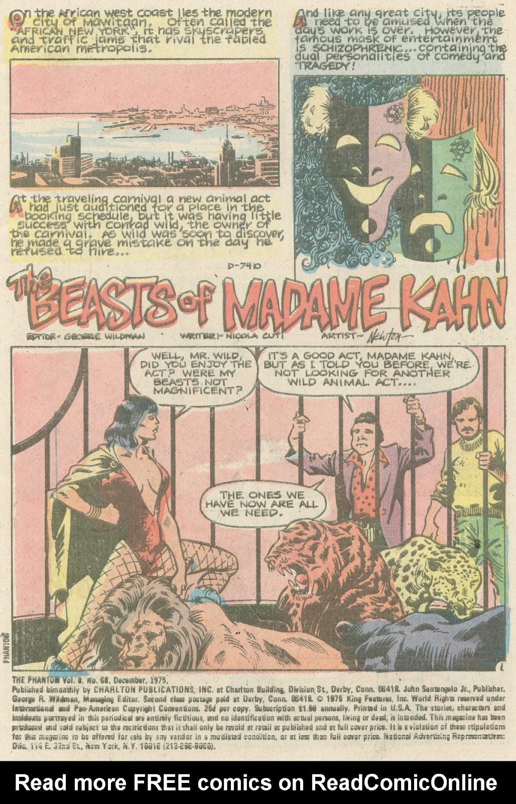 The Phantom (1969) Issue #68 - Page 2