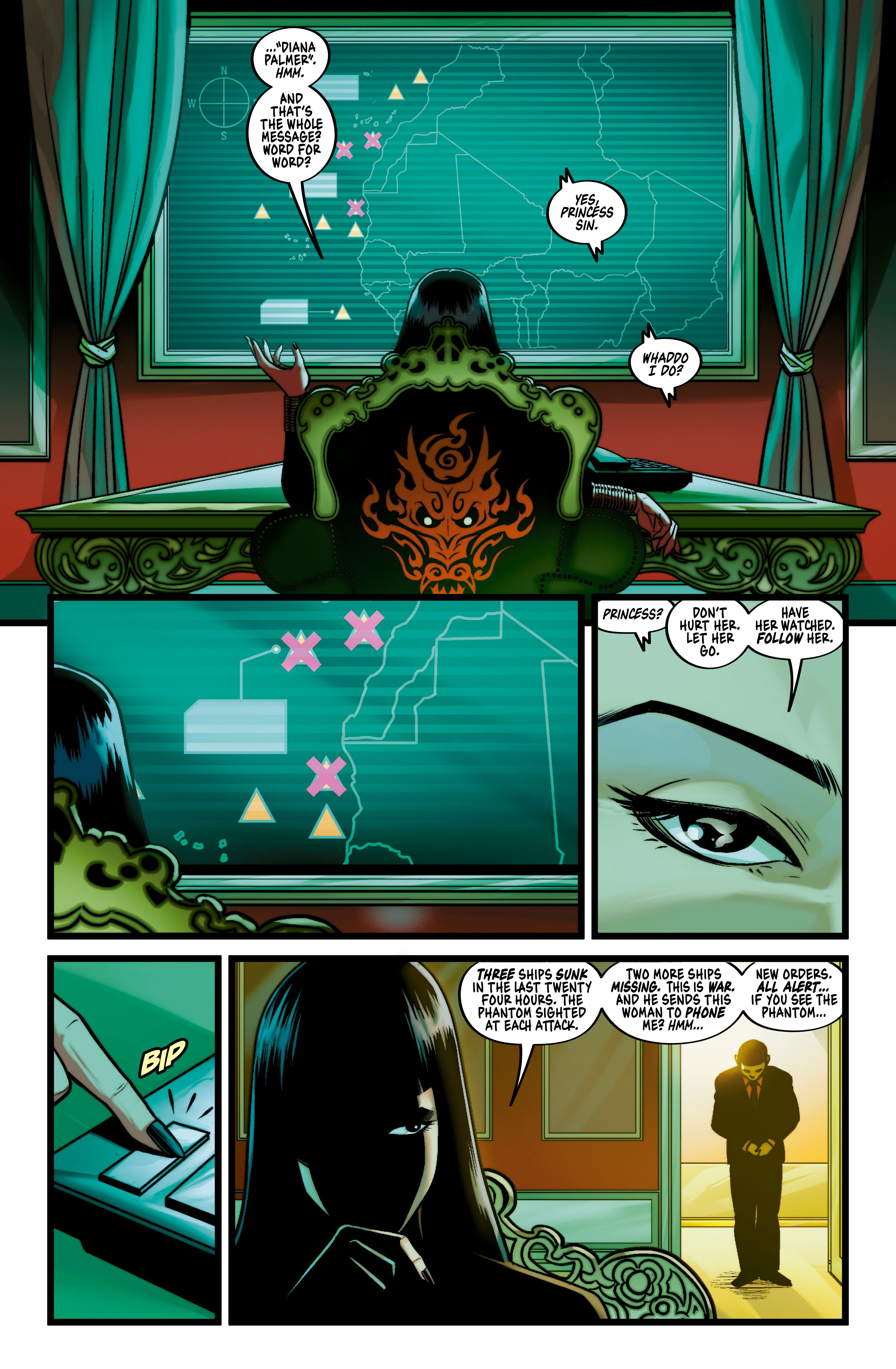 The Phantom vs. the Red Dragons Full - Page 19