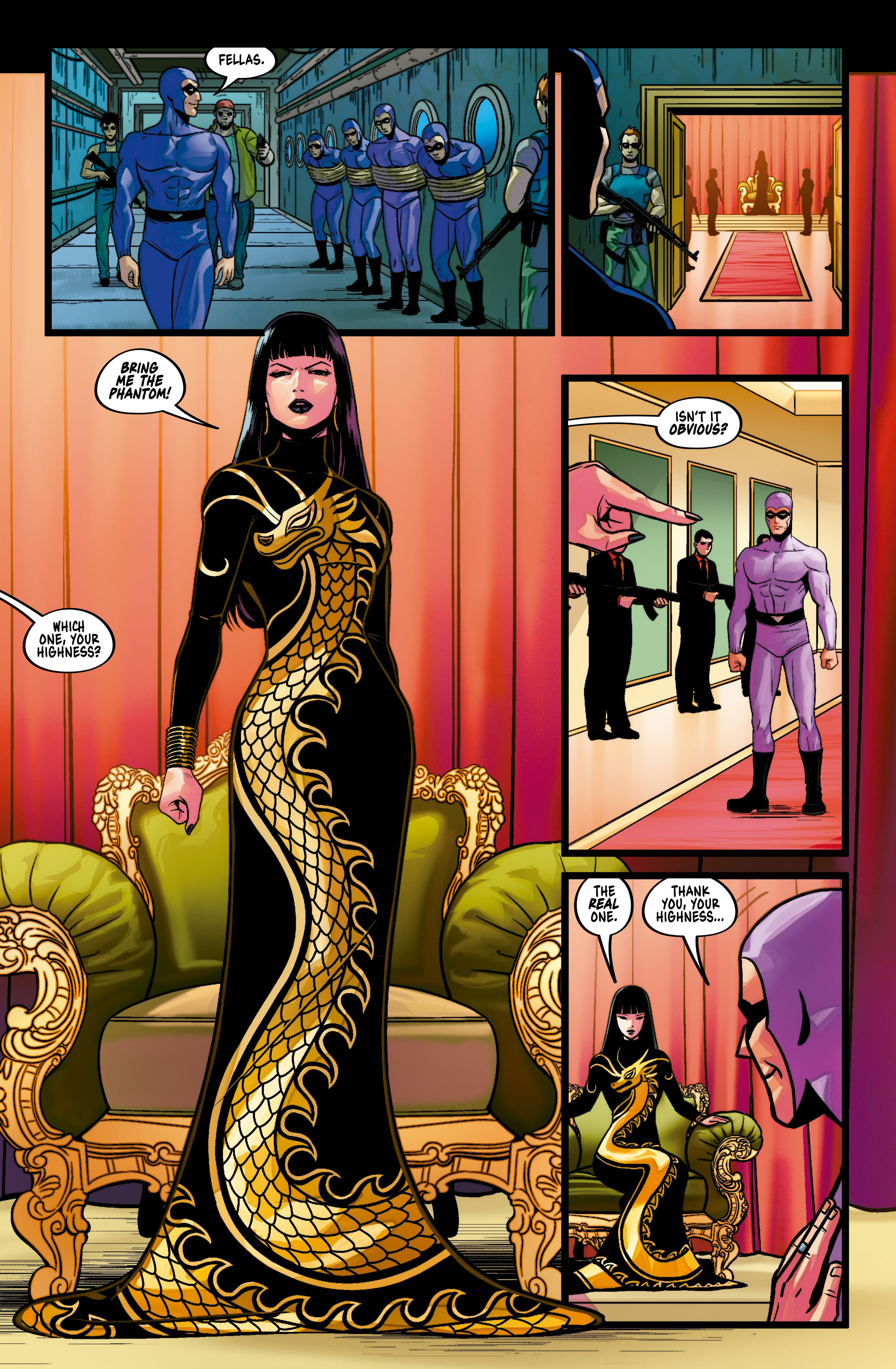 The Phantom vs. the Red Dragons Full - Page 28