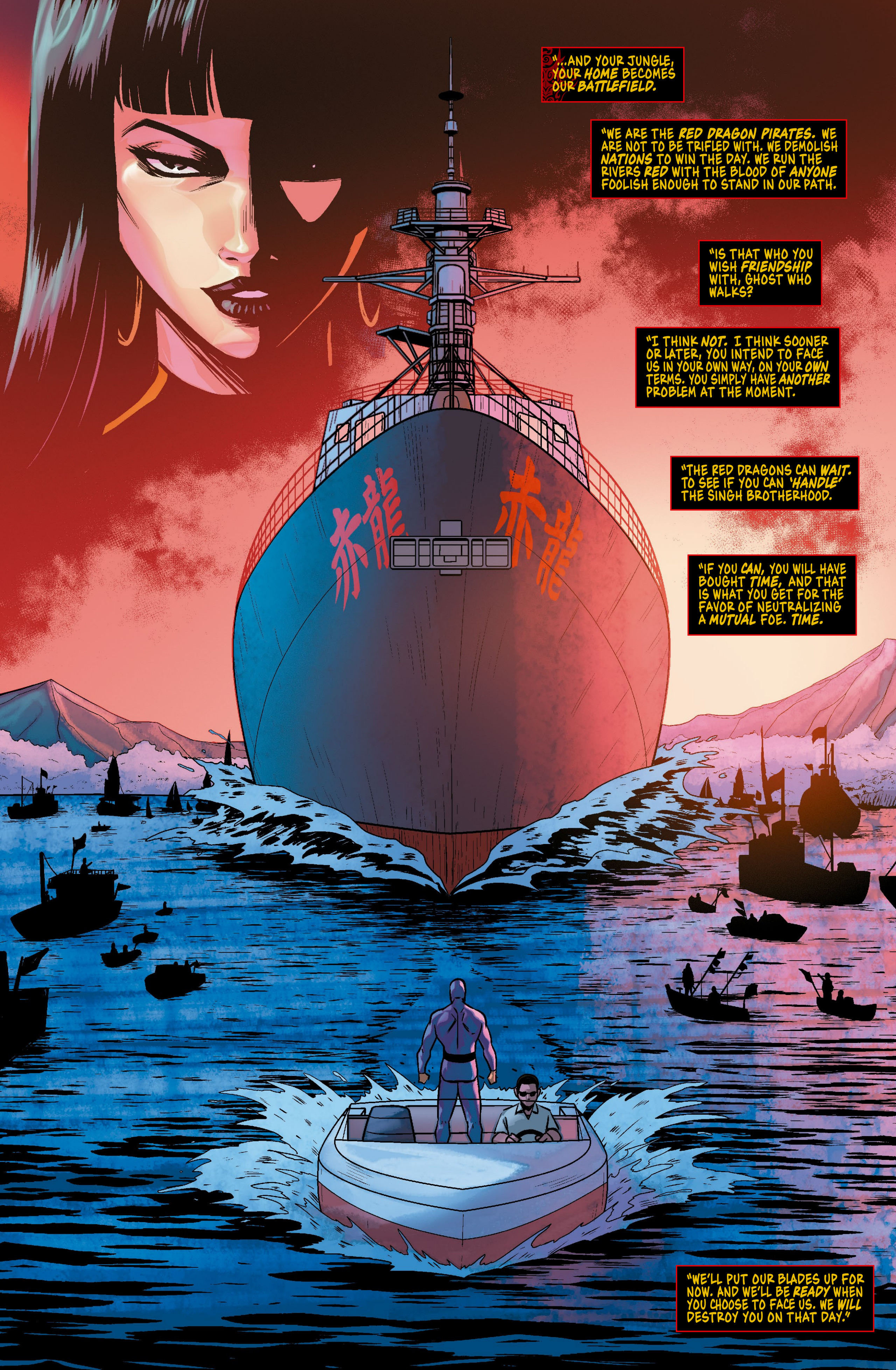 The Phantom vs. the Red Dragons Full - Page 31