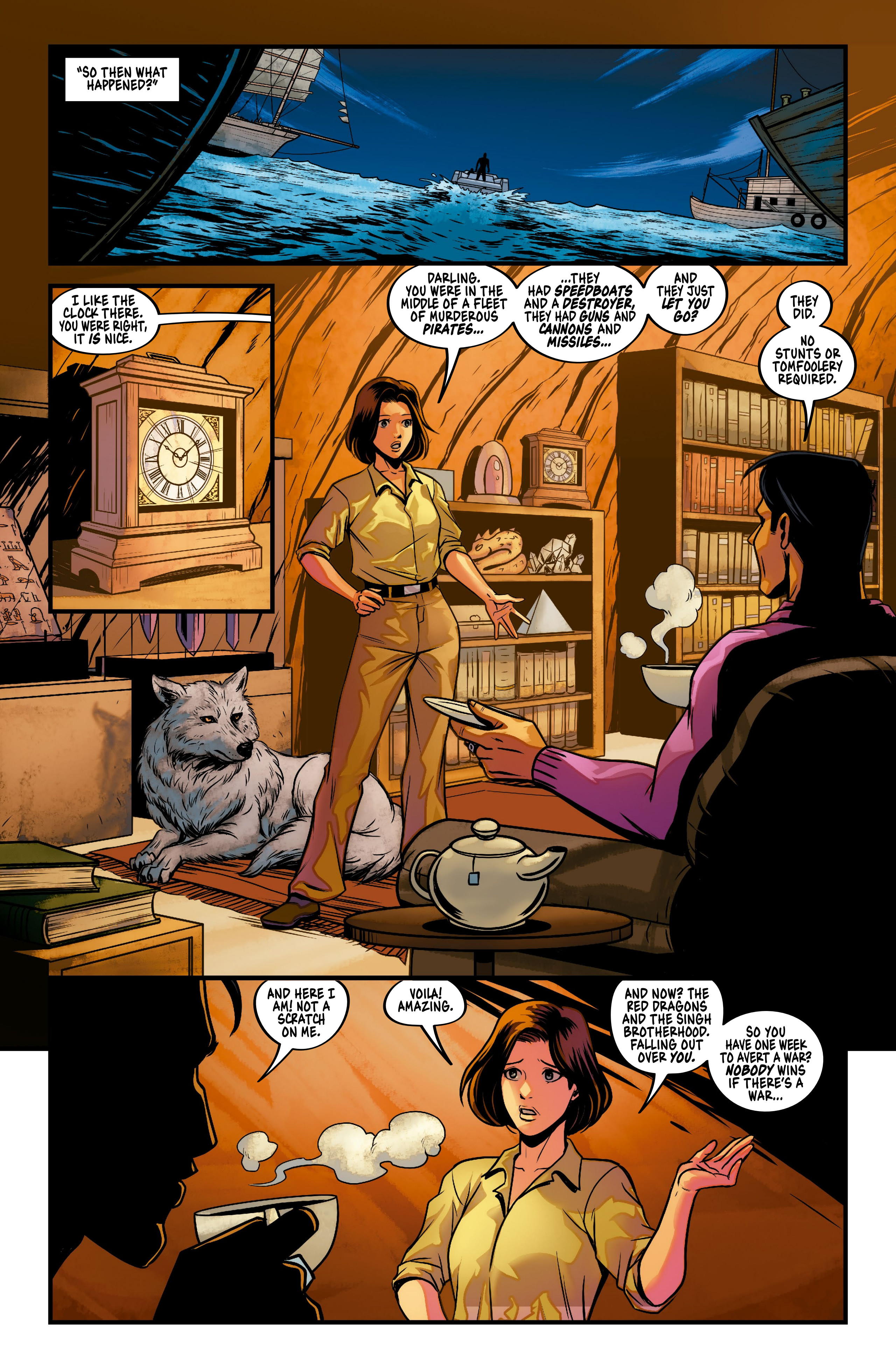 The Phantom vs. the Red Dragons Full - Page 32