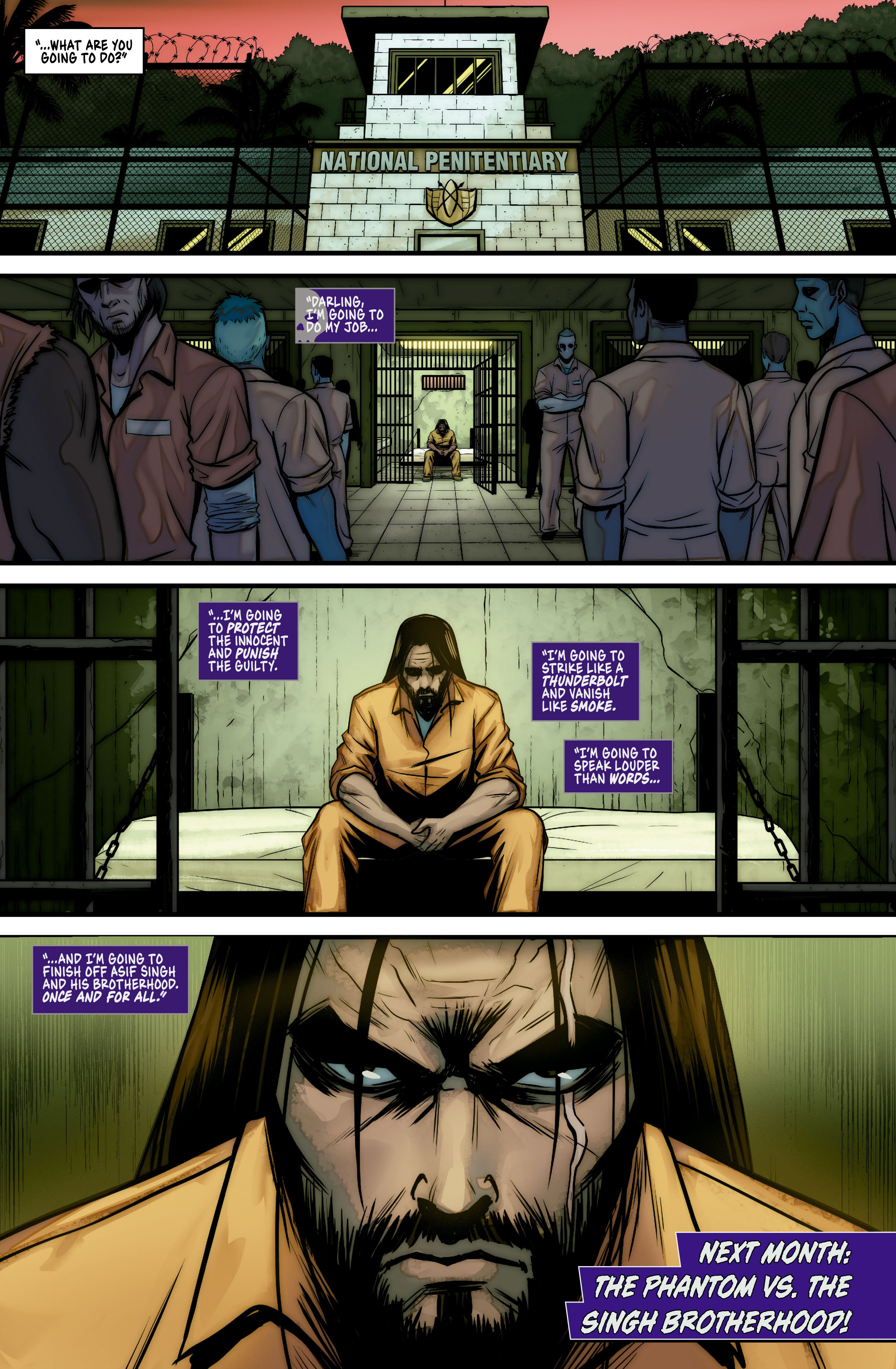 The Phantom vs. the Red Dragons Full - Page 33