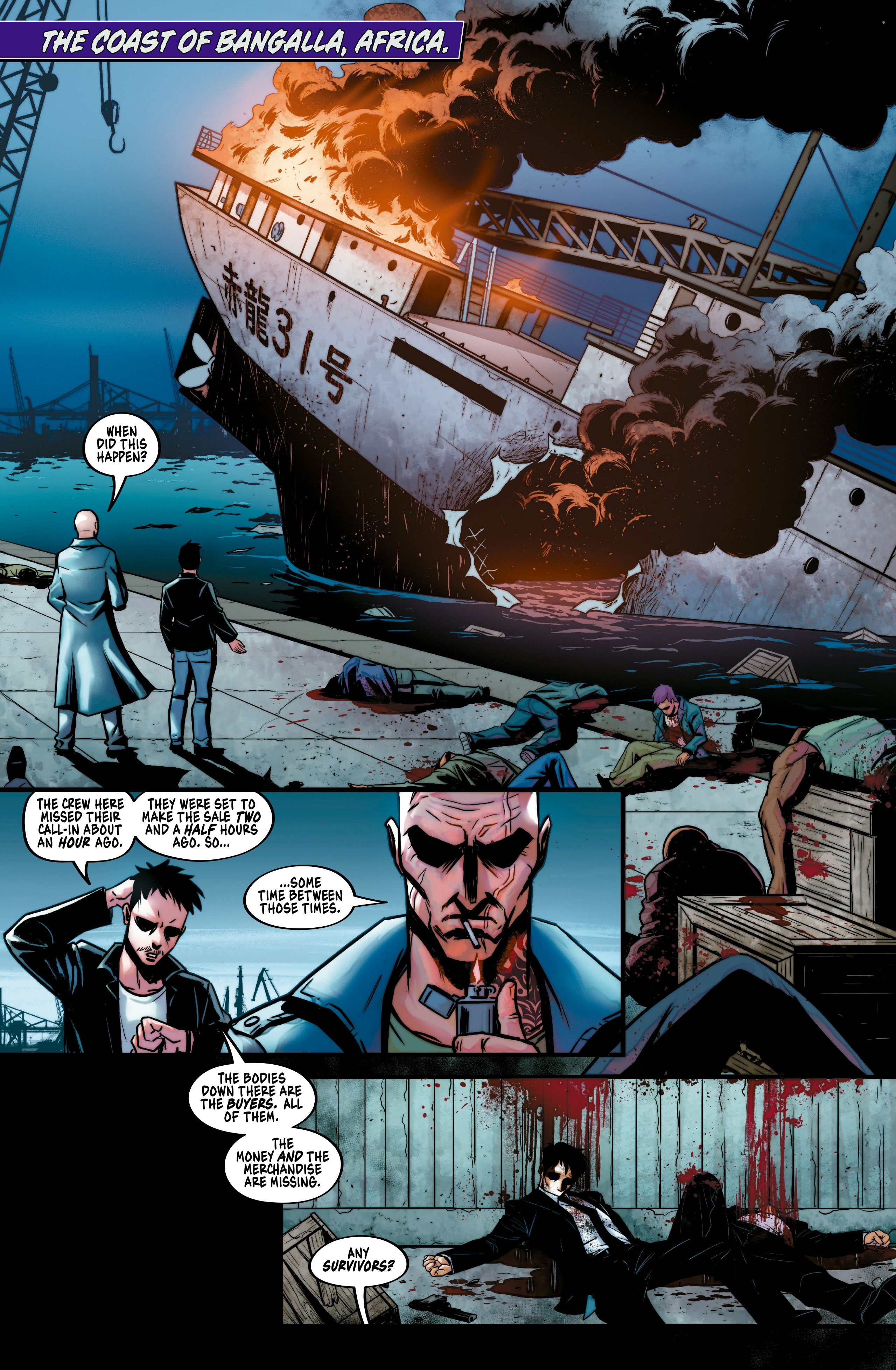 The Phantom vs. the Red Dragons Full - Page 4