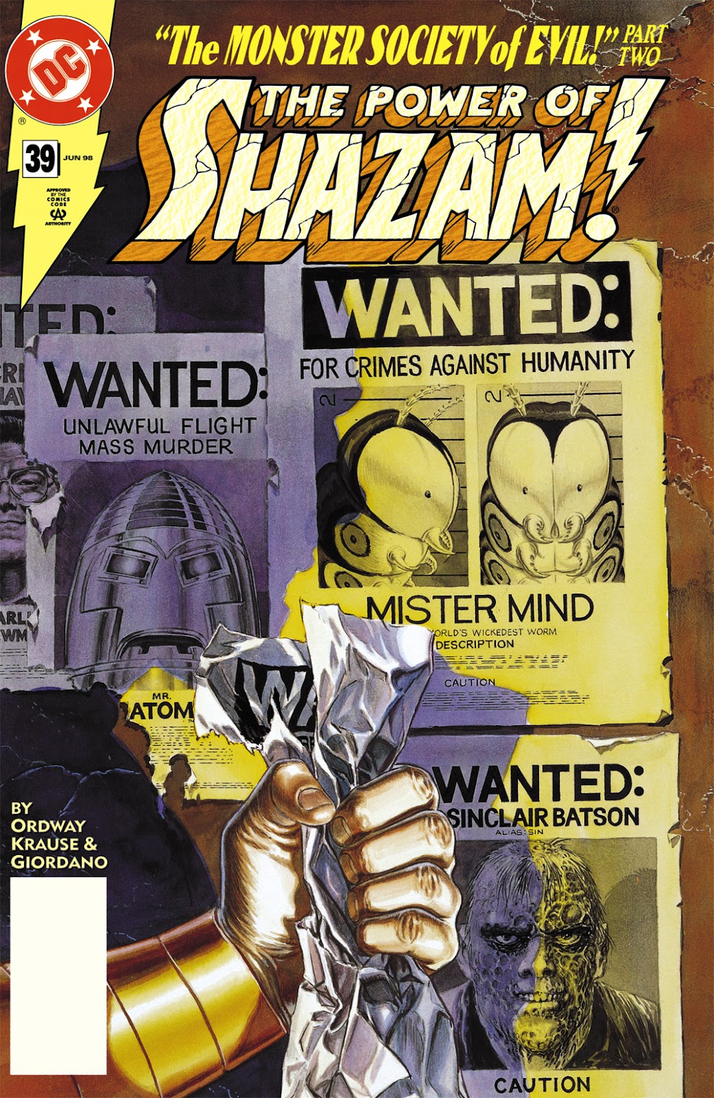 The Power of SHAZAM! Issue #39 - Page 1