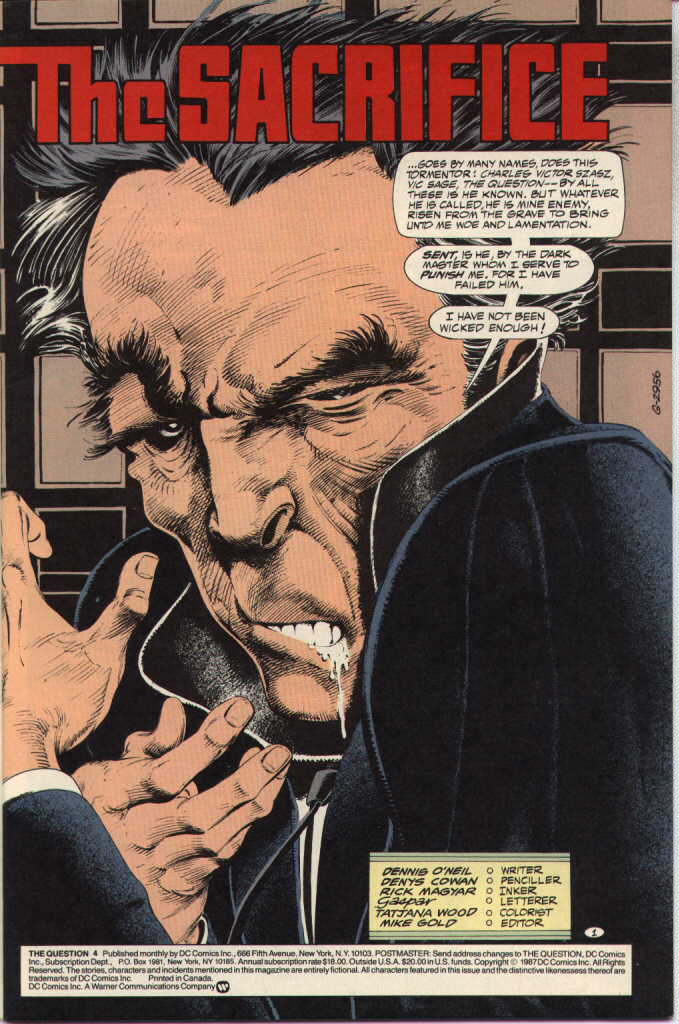 The Question (1987) Issue #4 - Page 2