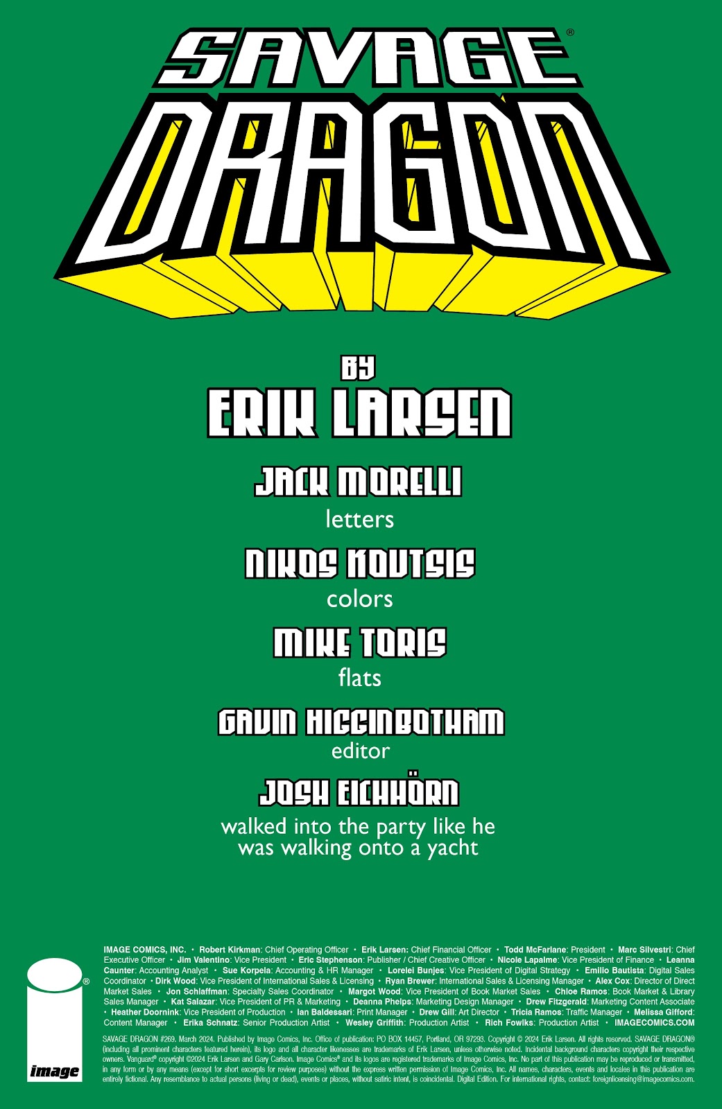 The Savage Dragon (1993) Issue #269 - Page 2