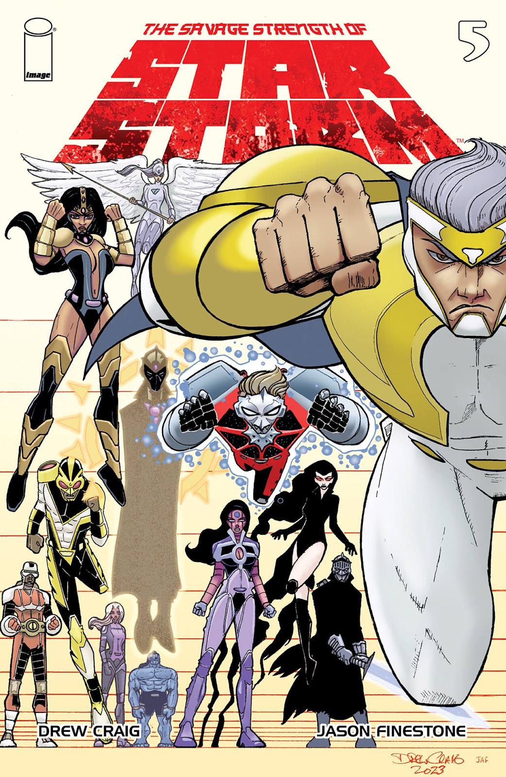 The Savage Strength of Starstorm Issue #5 - Page 1
