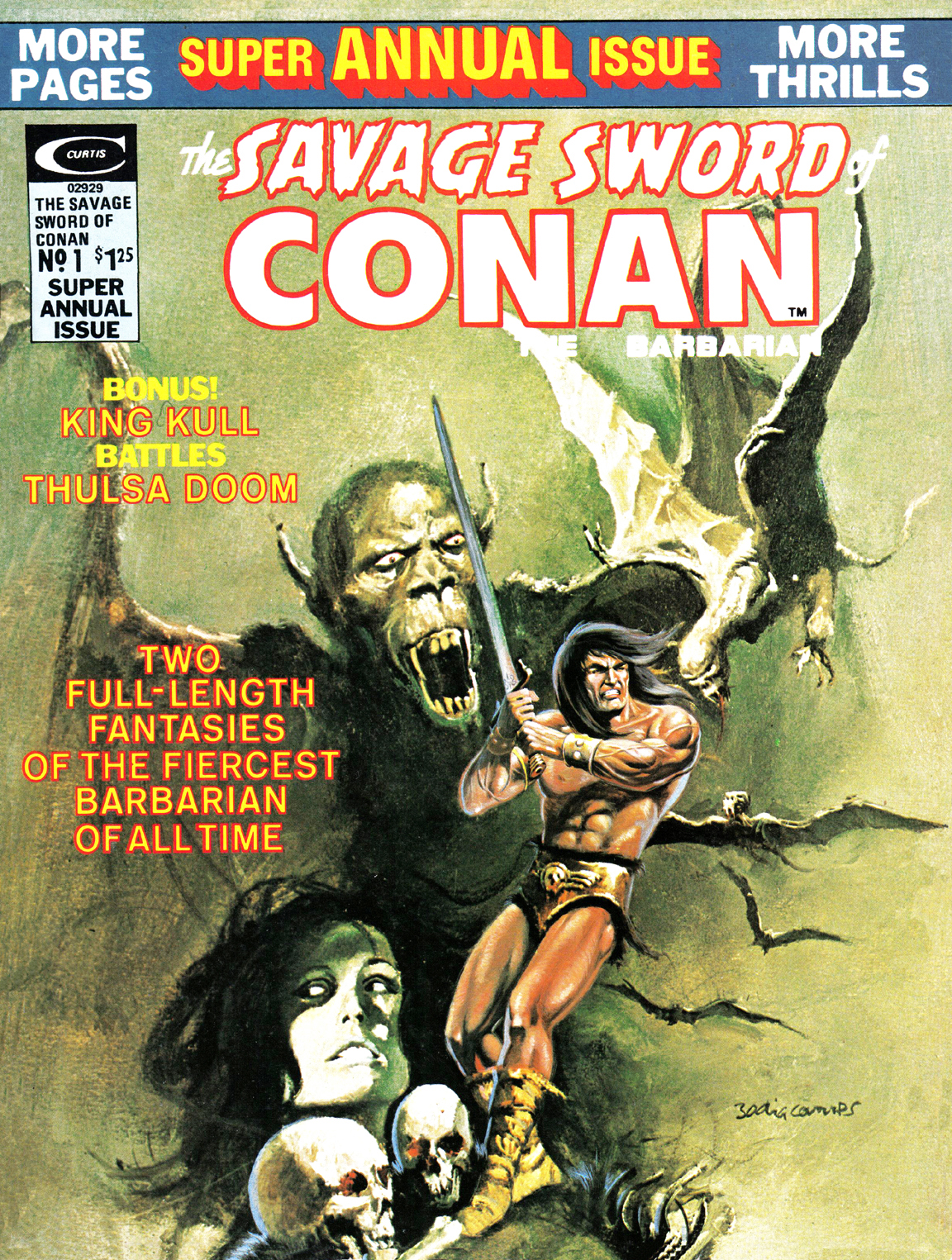 The Savage Sword Of Conan _Annual 1 - Page 1
