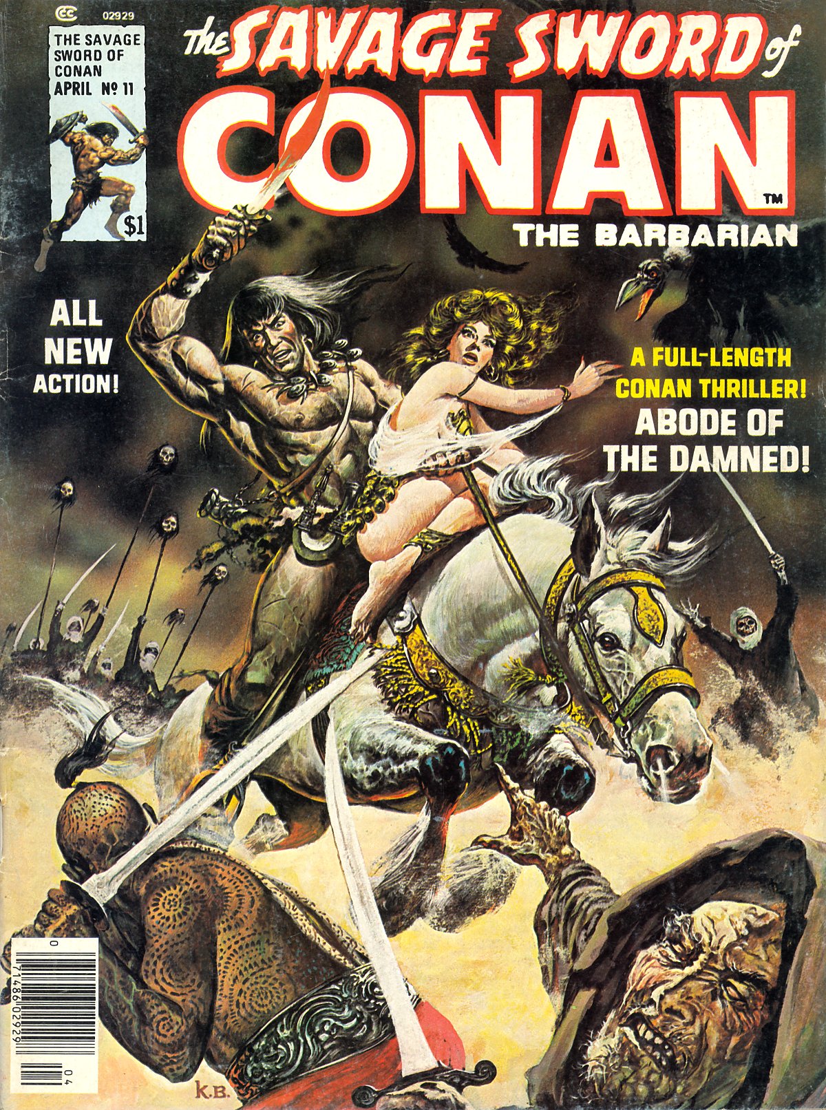 The Savage Sword Of Conan Issue #11 - Page 1