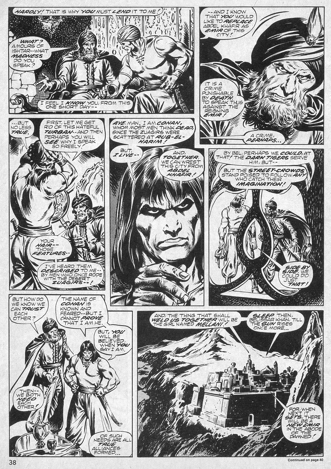 The Savage Sword Of Conan Issue #11 - Page 37