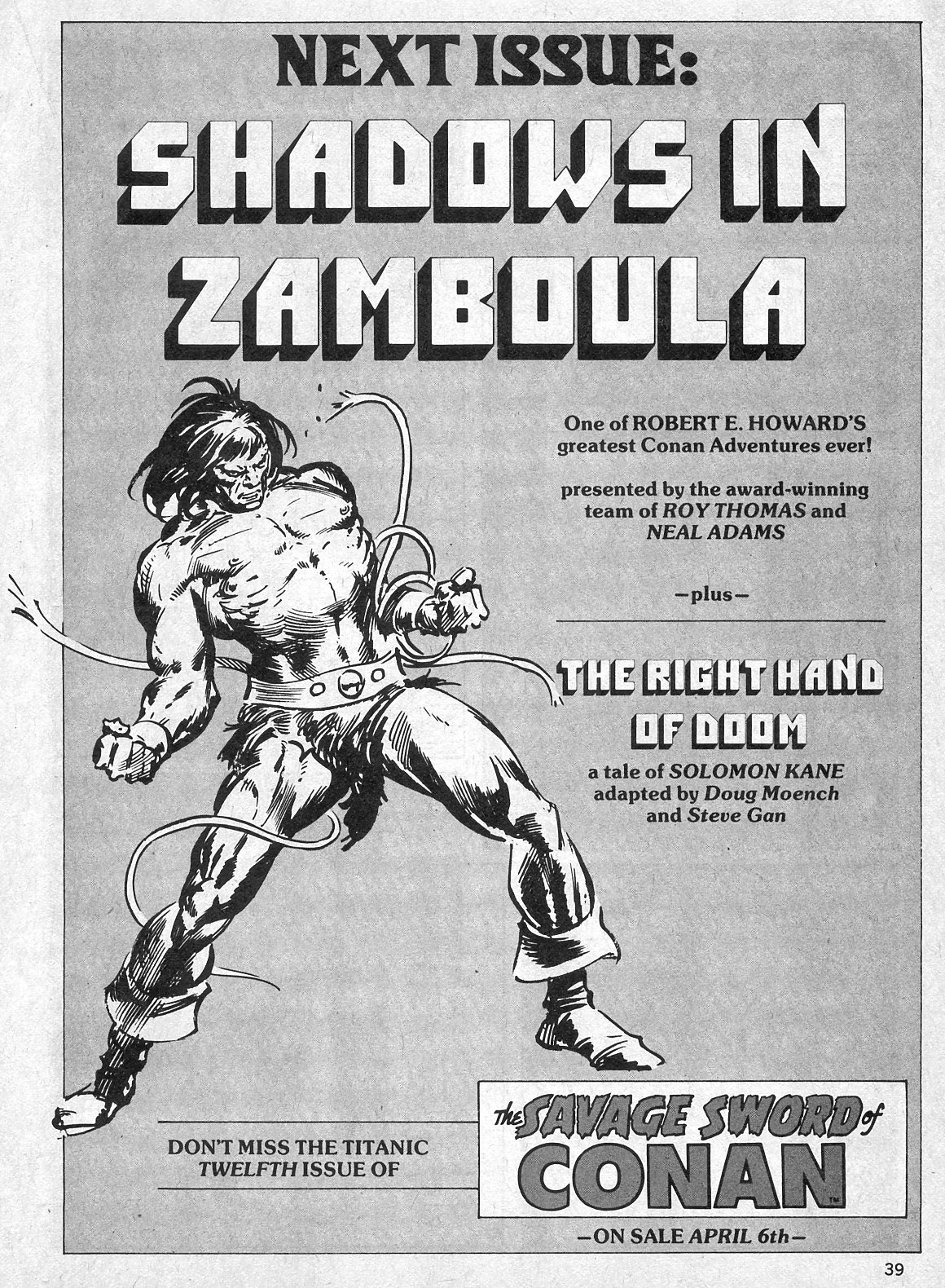 The Savage Sword Of Conan Issue #11 - Page 38