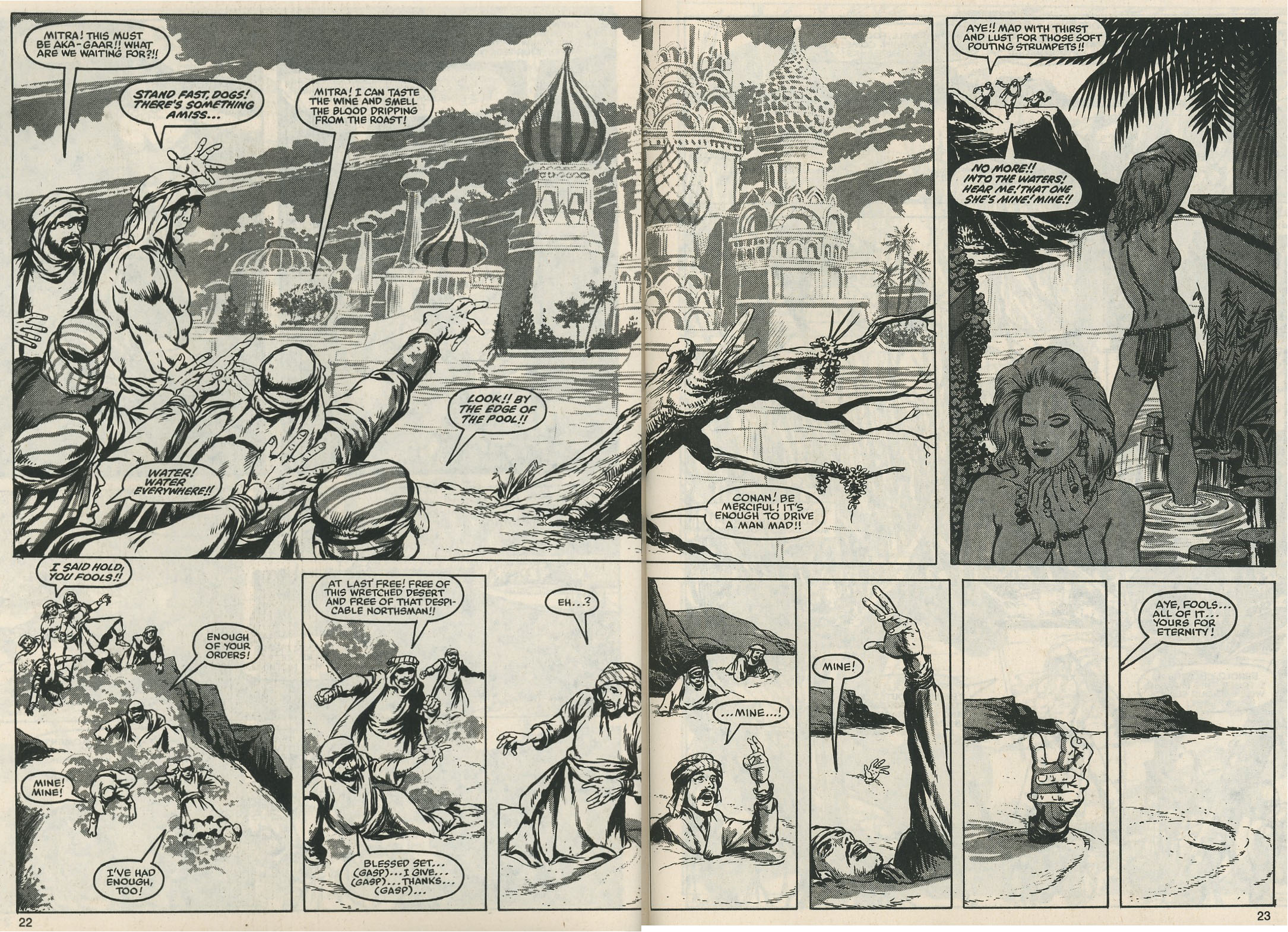 The Savage Sword Of Conan Issue #117 - Page 21