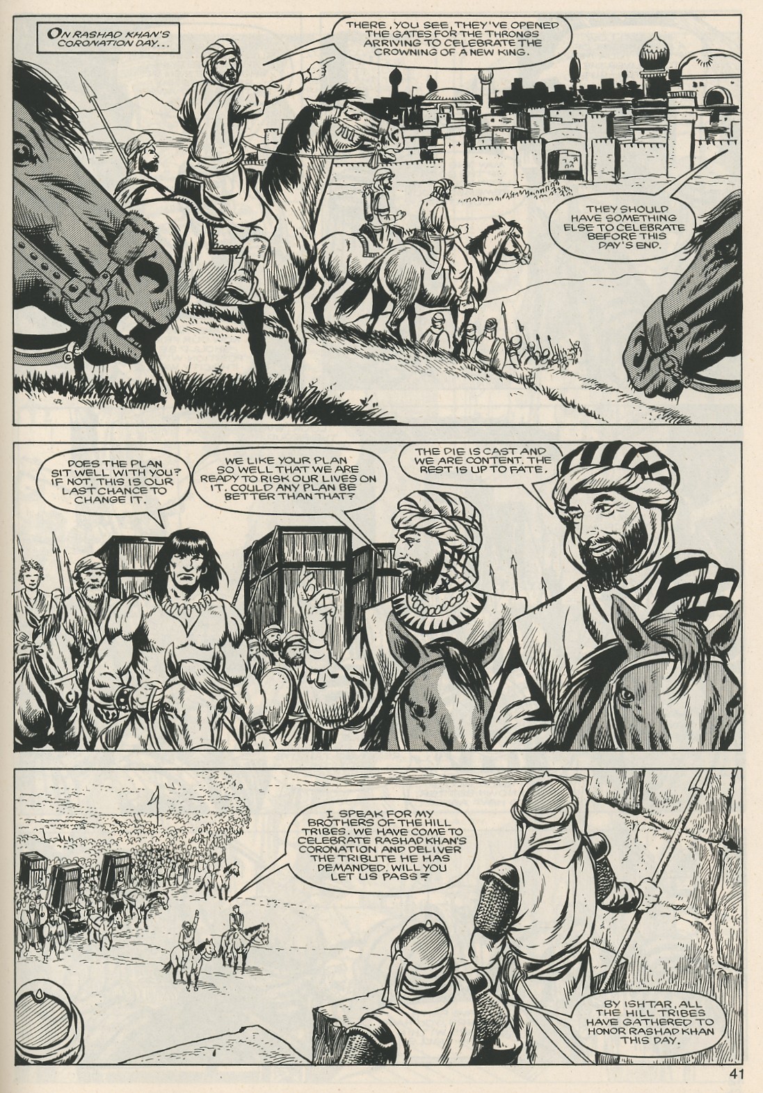 The Savage Sword Of Conan Issue #124 - Page 41