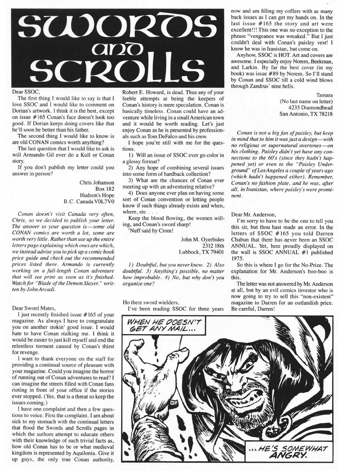 The Savage Sword Of Conan Issue #169 - Page 4