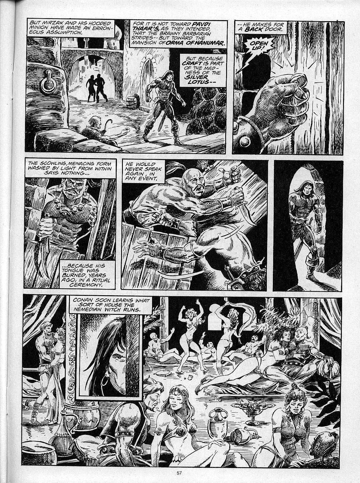 The Savage Sword Of Conan Issue #204 - Page 59