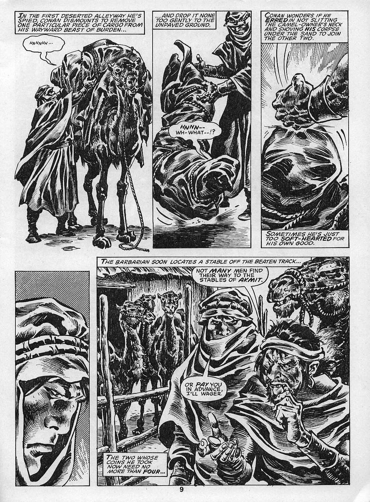 The Savage Sword Of Conan Issue #205 - Page 11