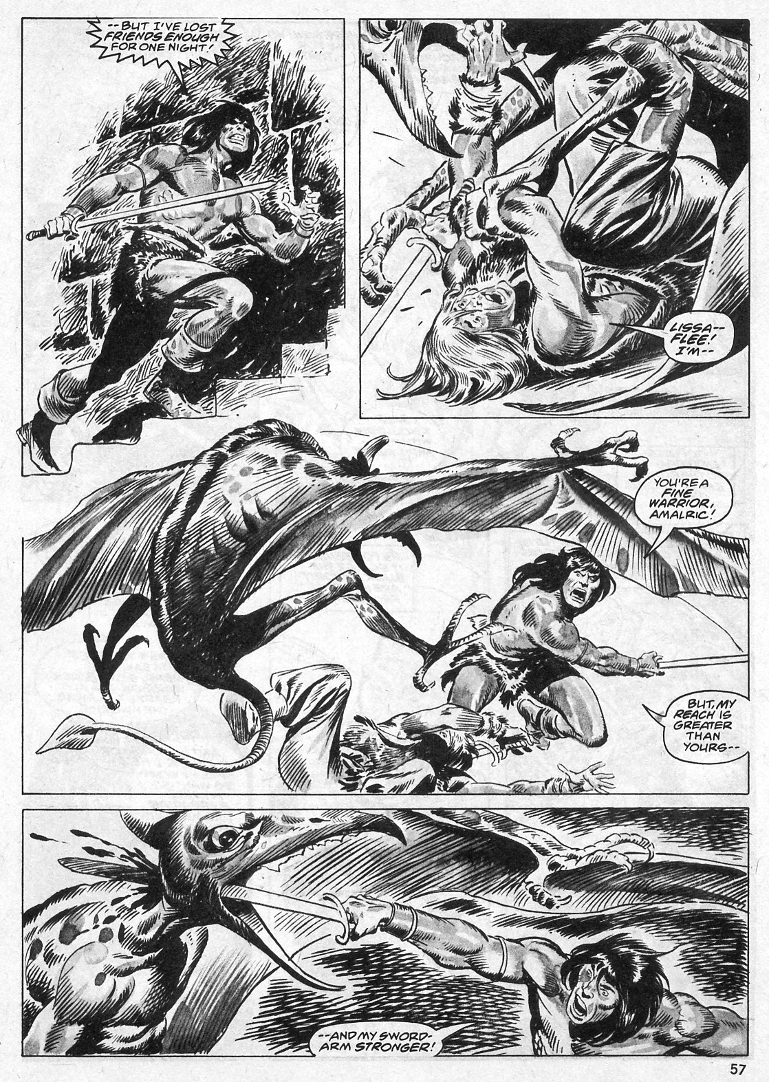 The Savage Sword Of Conan Issue #21 - Page 57